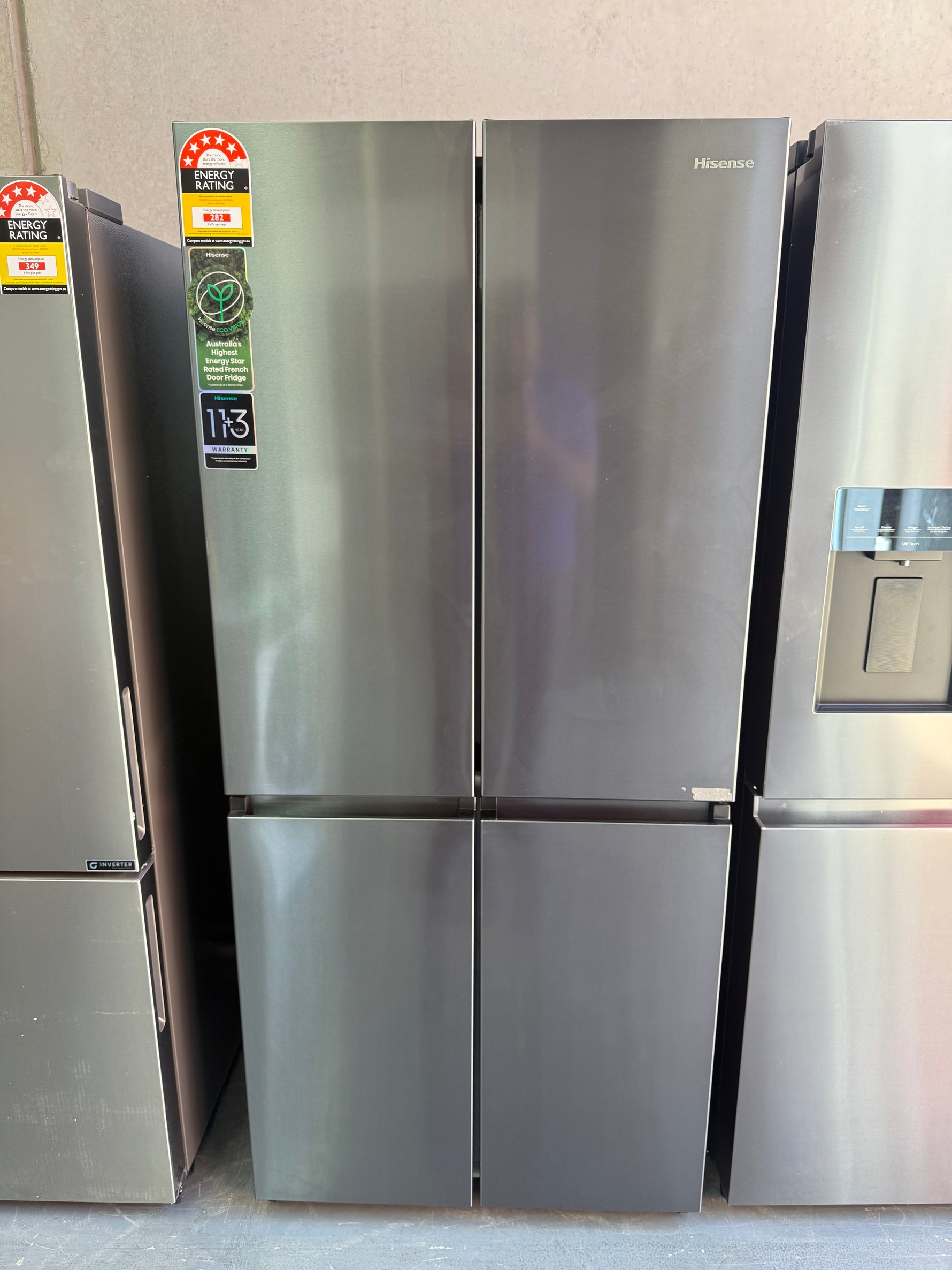 Hisense 483L French Door Fridge – Factory Seconds | HRCD483E