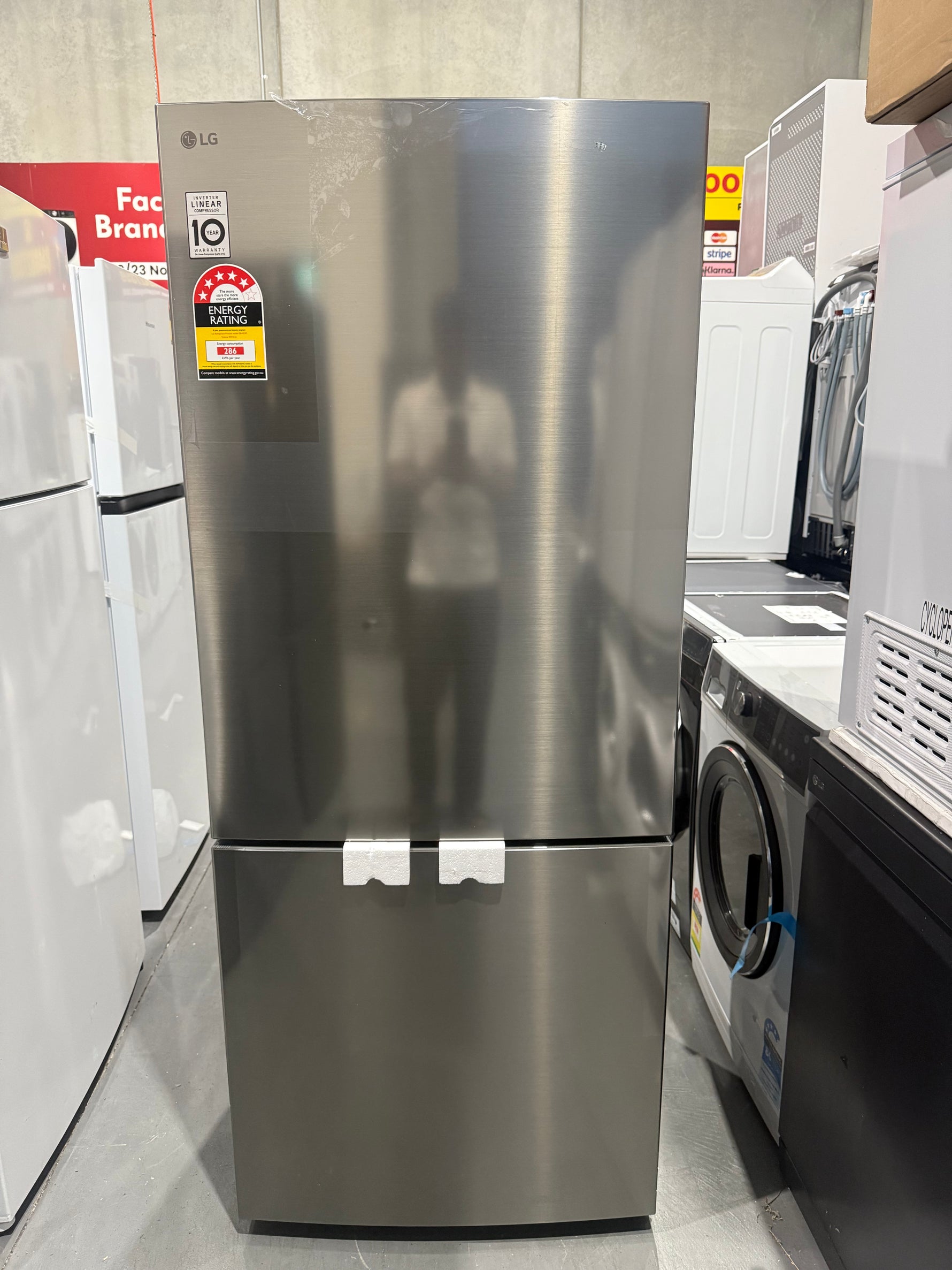 LG 420L Bottom Mount Fridge – Near to New | GB-455PL