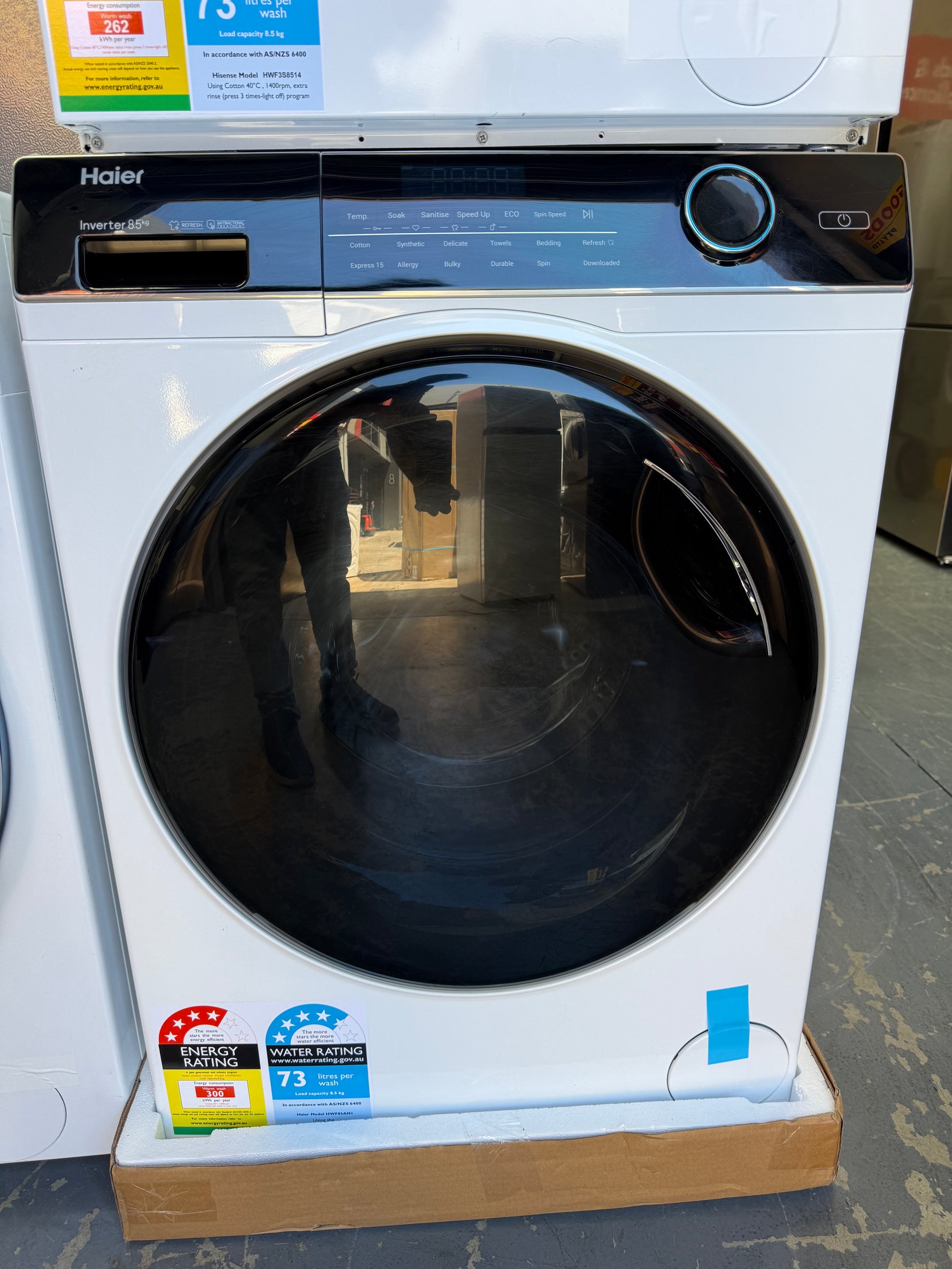 Haier 8.5kg Front Load Washing Machine – Factory Seconds | HWF85ANI