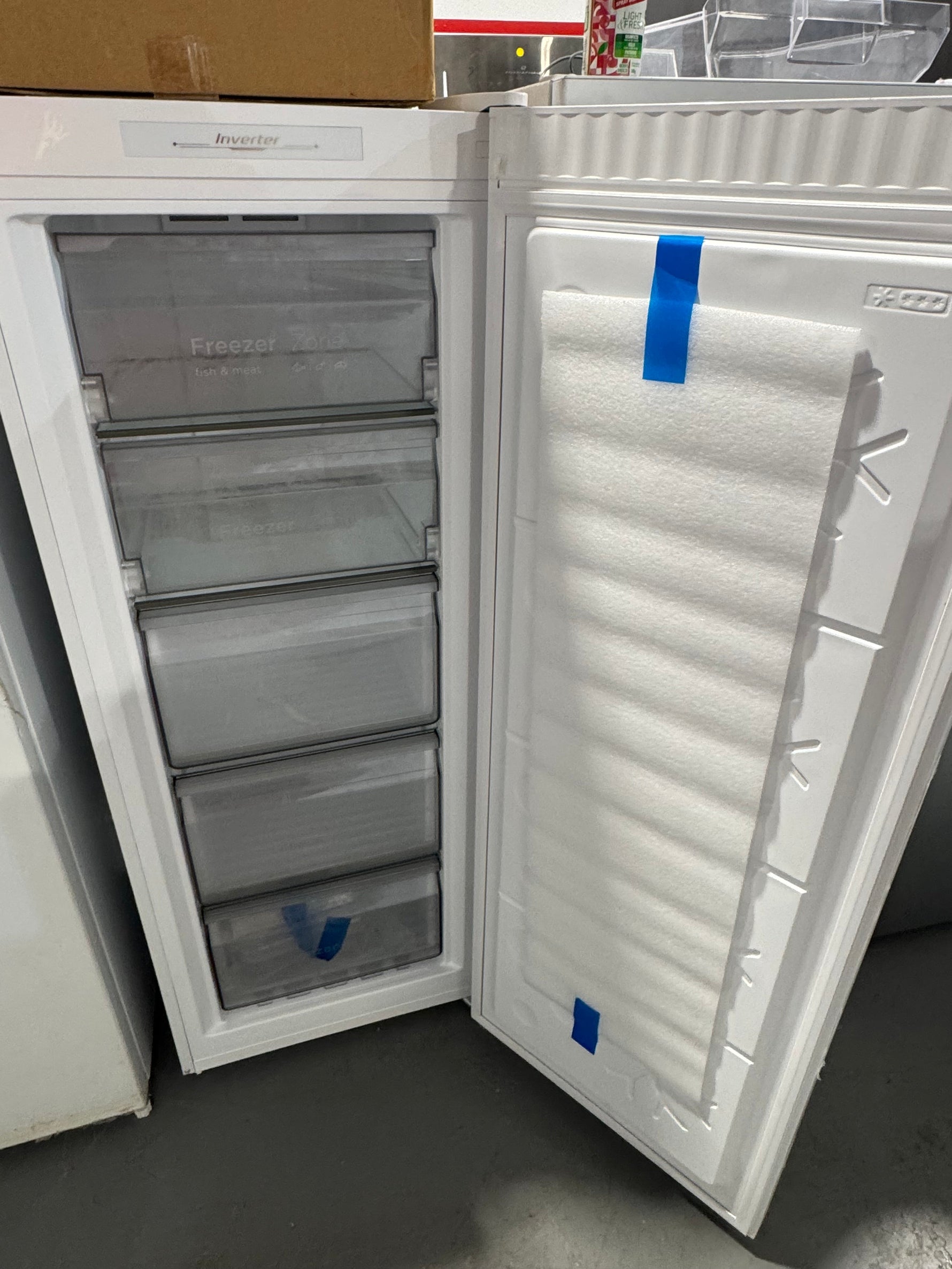 Factory seconds Chiq 166 litres upright freezer | PERTH