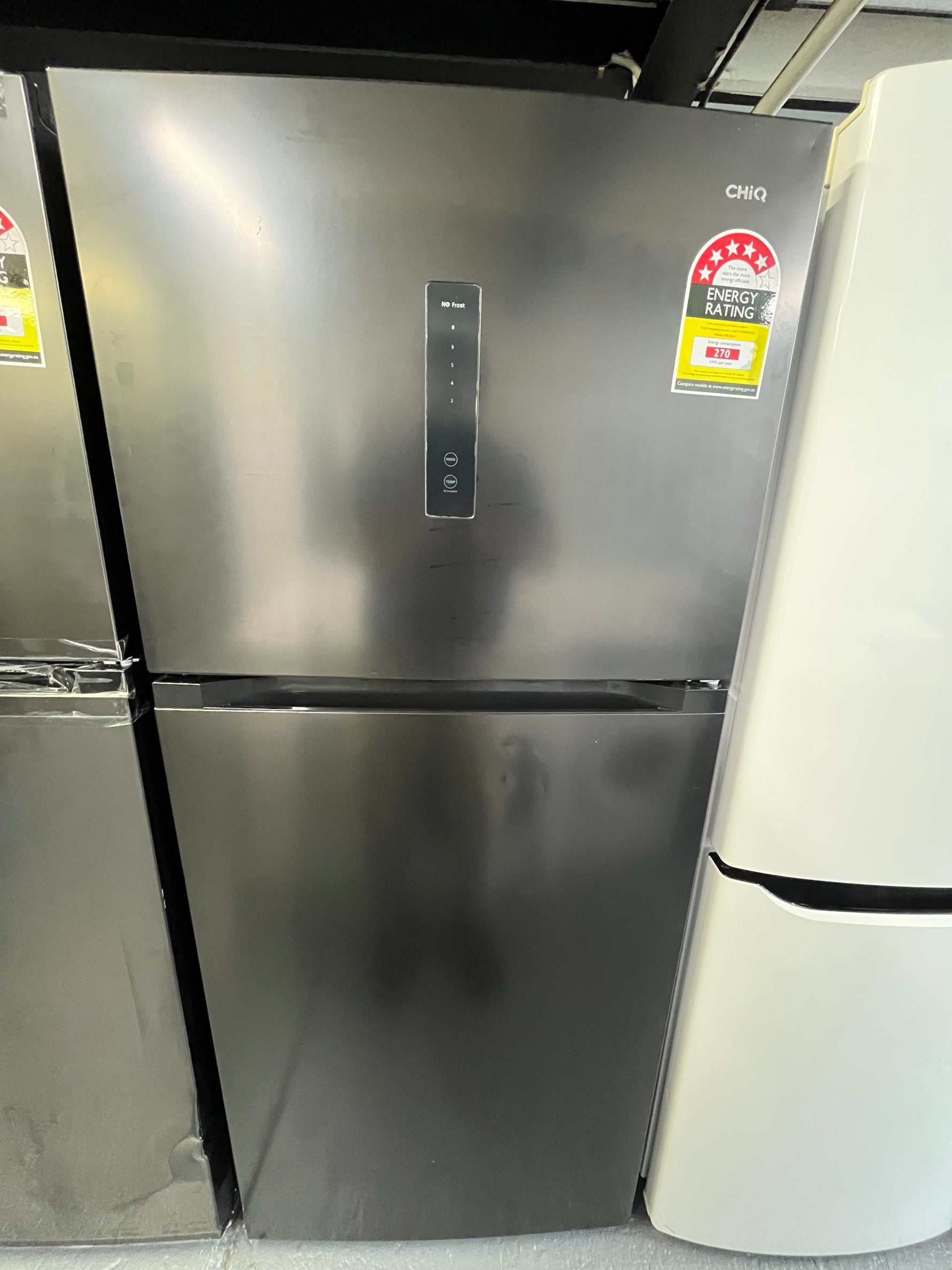 Refurbished Chiq 410L fridge freezer