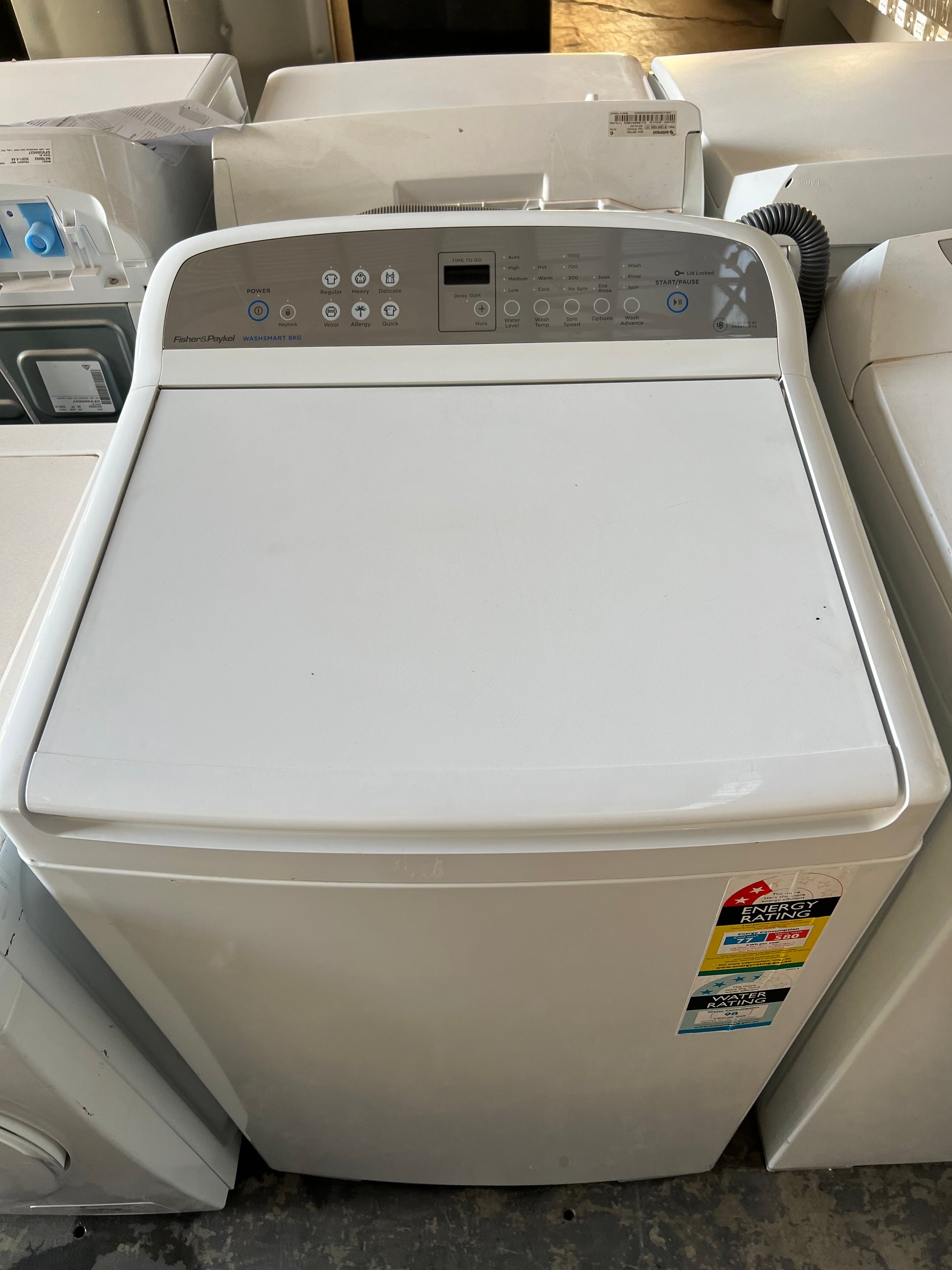 Refurbished Fisher and Paykel 8 kg Washing Machine | ADELAIDE