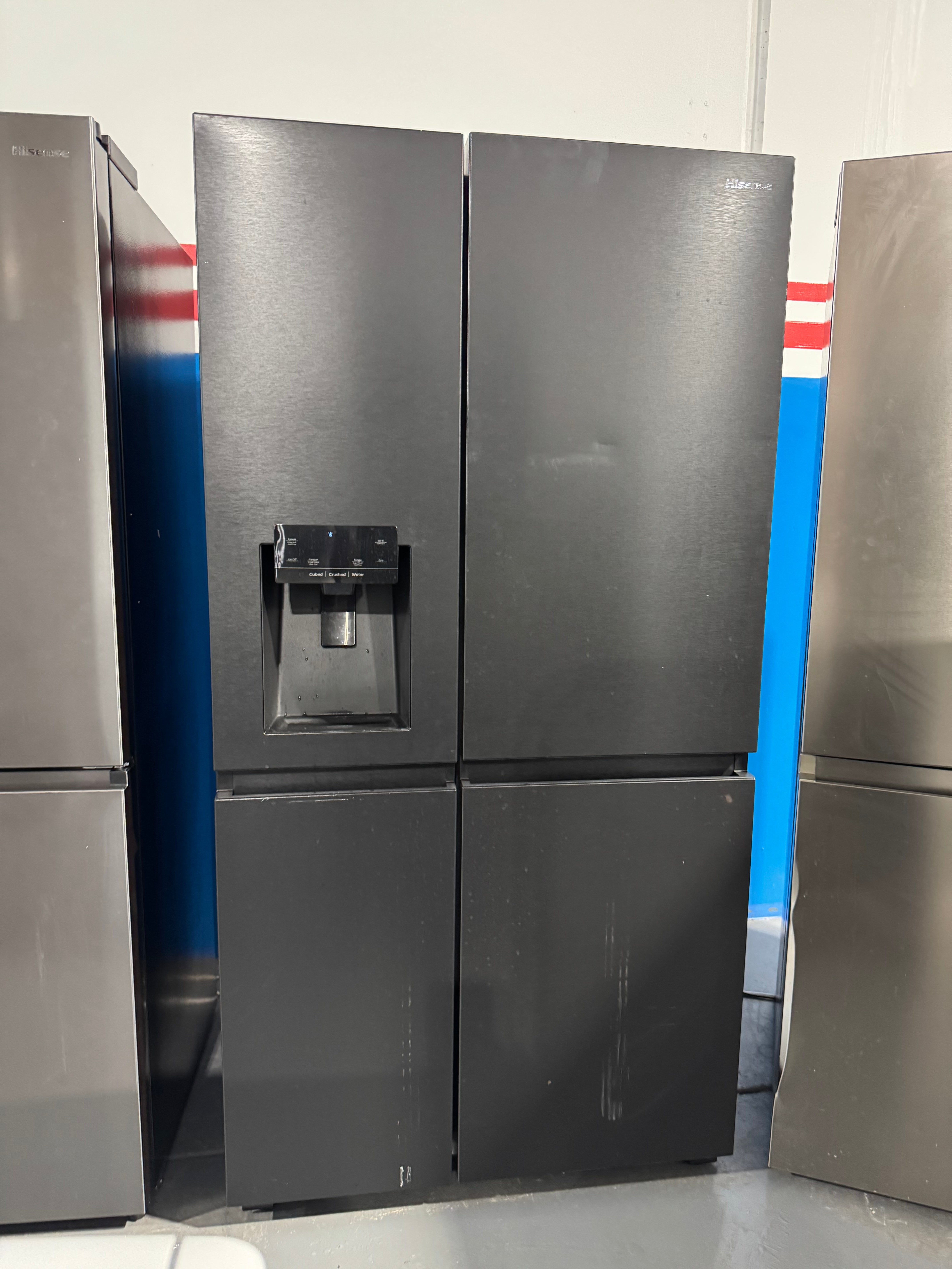 Refurbished Hisense 632 litres fridge freezer