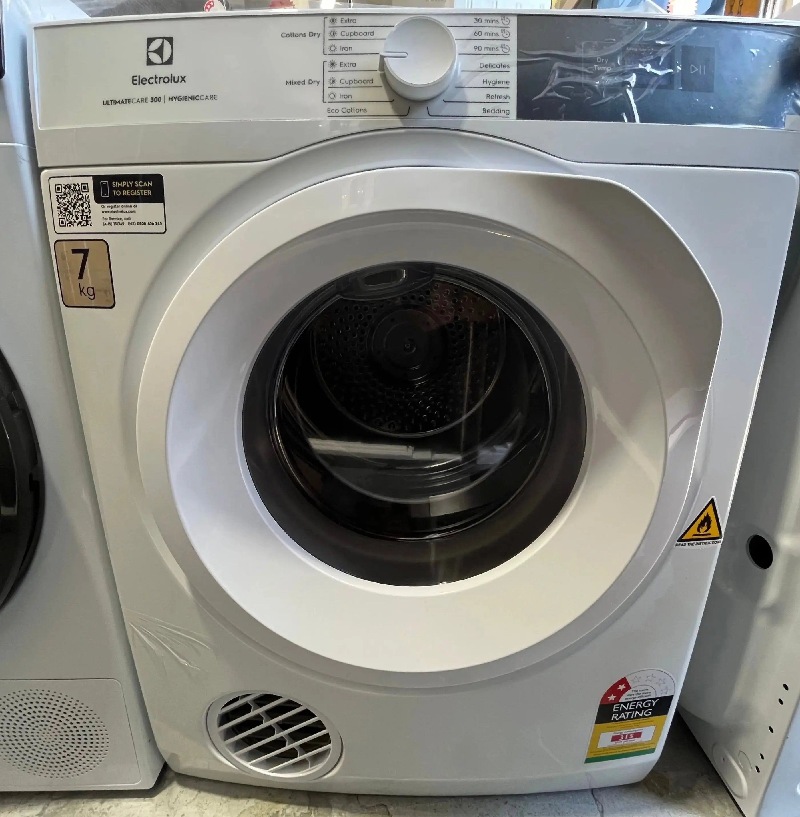 ELECTROLUX 7KG ULTIMATECARE VENTED DRYER EDV705H3WC | ALEXANDRIA