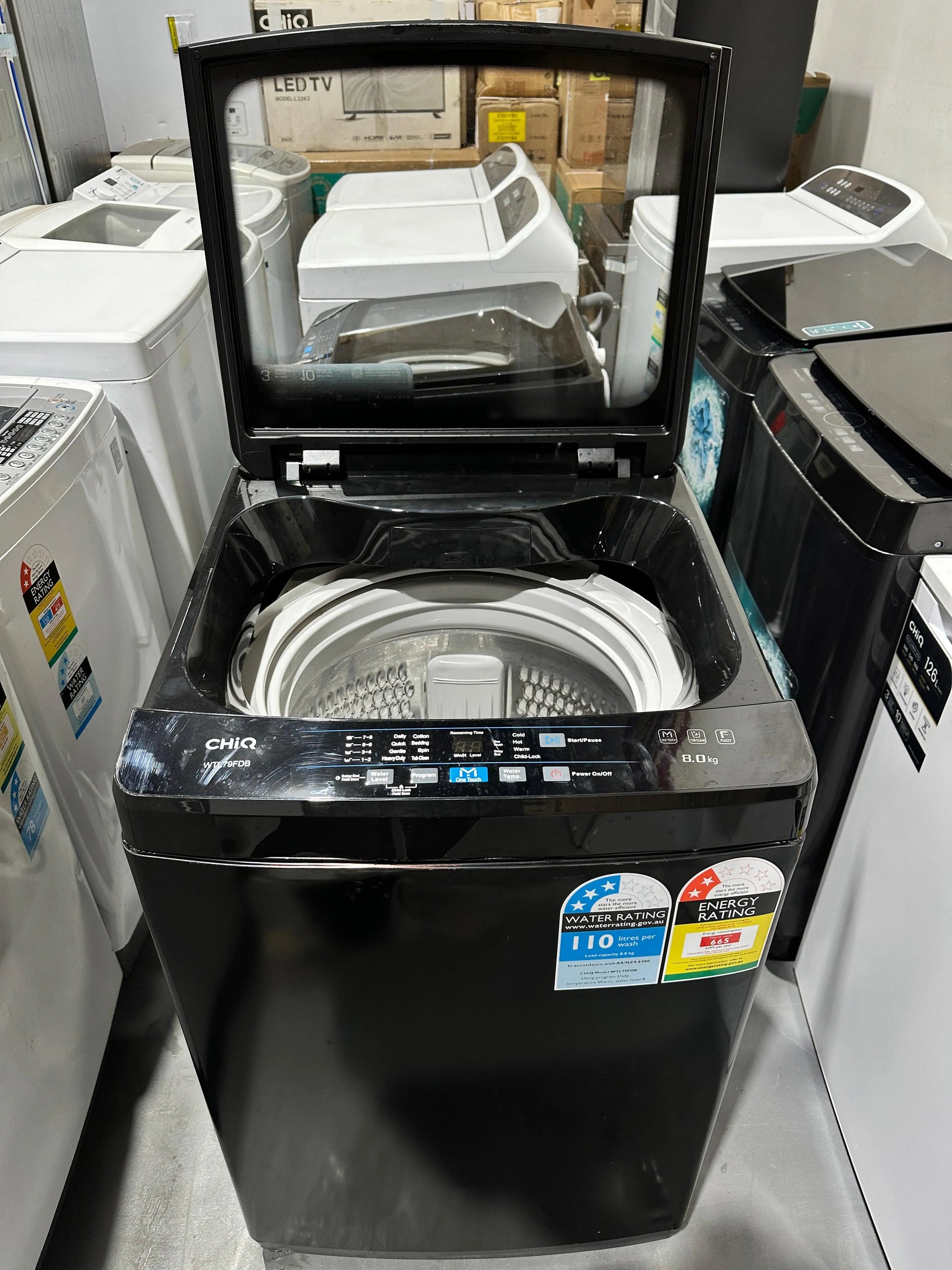 Efficient CHiQ 8kg Family Top Load Washing Machine | ADELAIDE