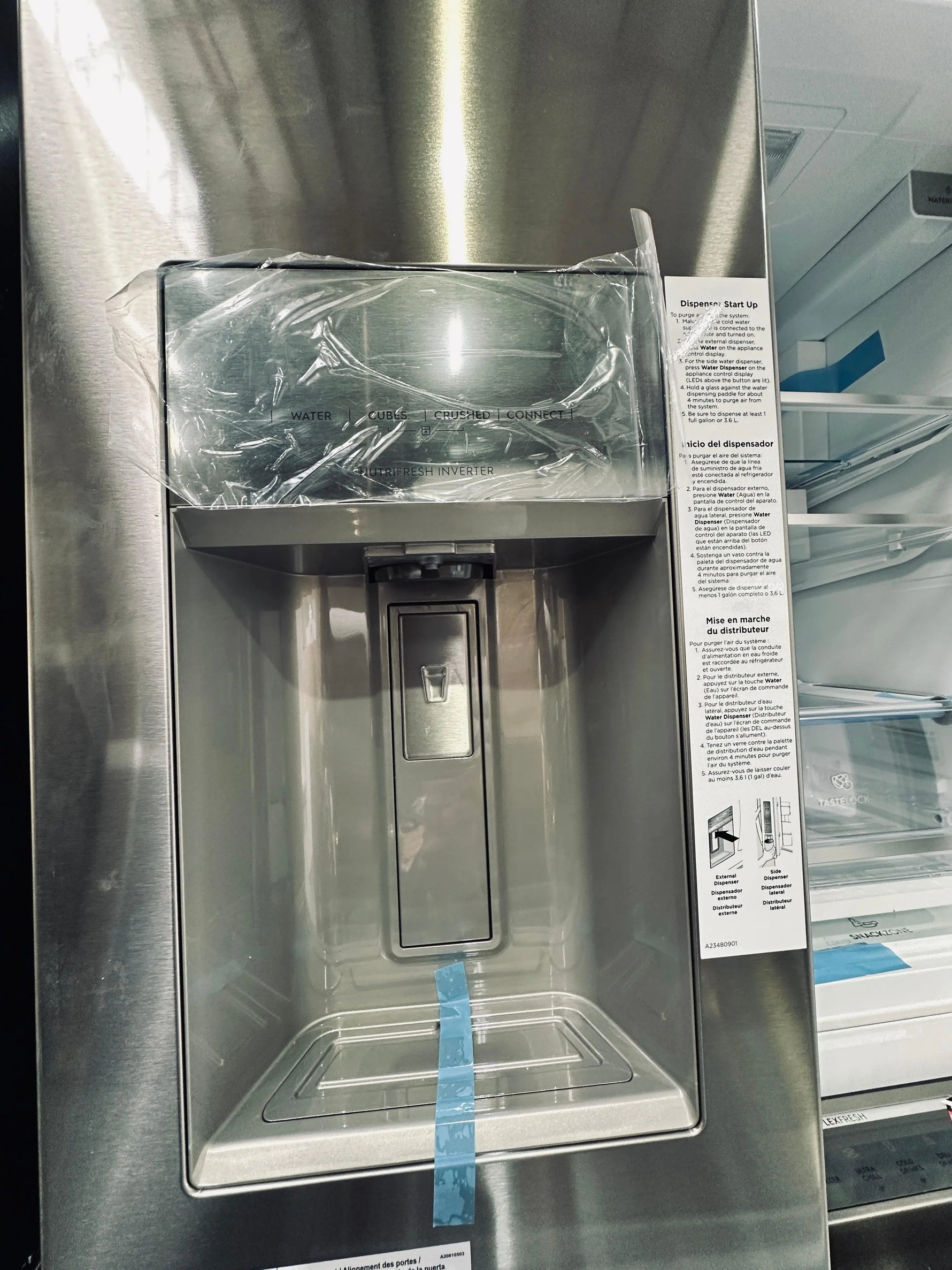 Electrolux 609L French Door Fridge Freezer – Factory Seconds | ADELAIDE