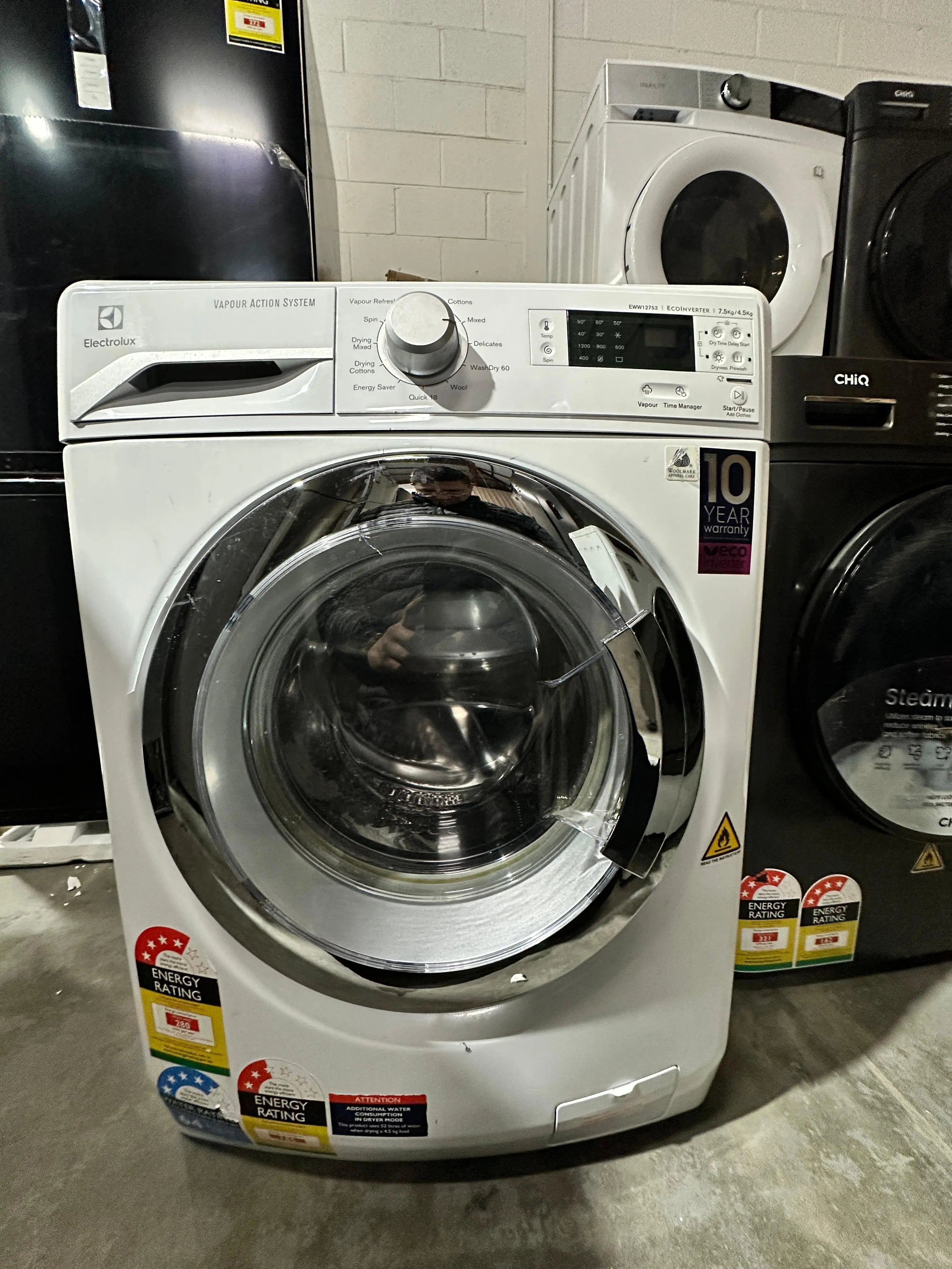 Electrolux 7.5kg Front Load Washer – Refurbished | ADELAIDE