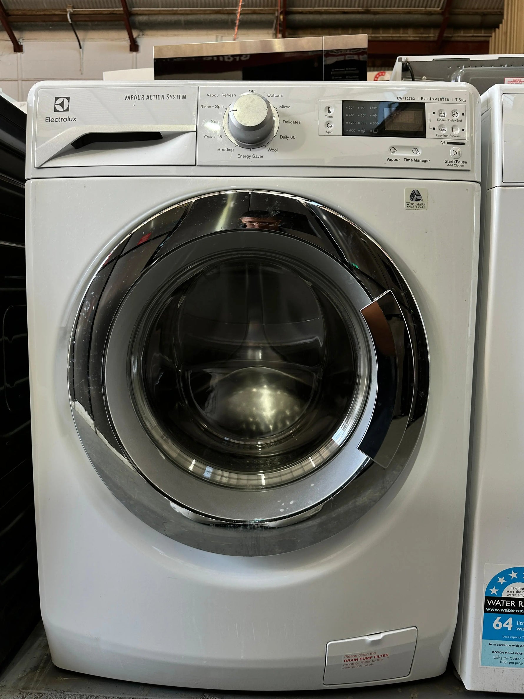 Electrolux 7.5kg Refurbished Front Loader