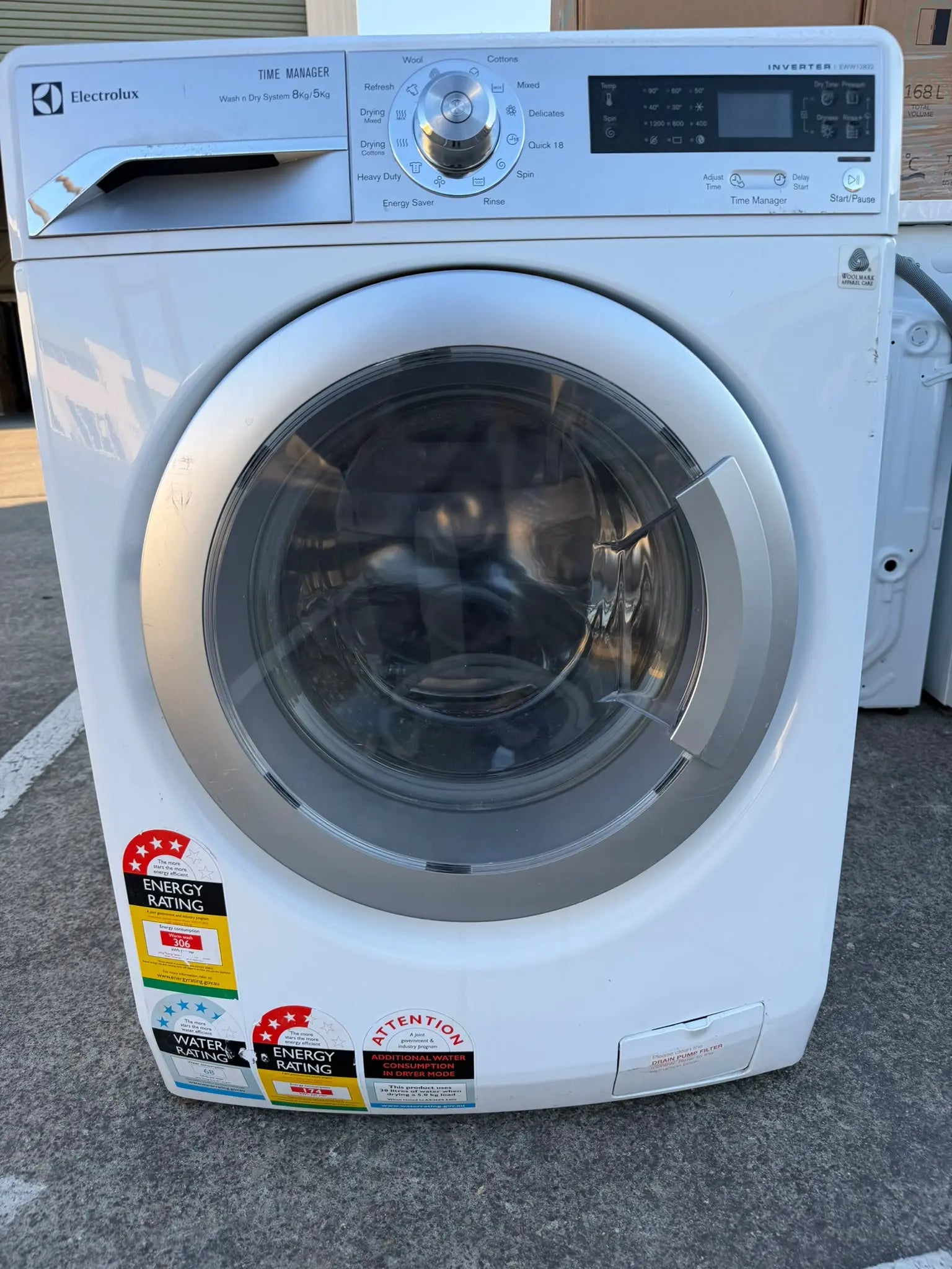 Electrolux 8kg/5kg Front Load Washer-Dryer Combo – Refurbished | BRISBANE