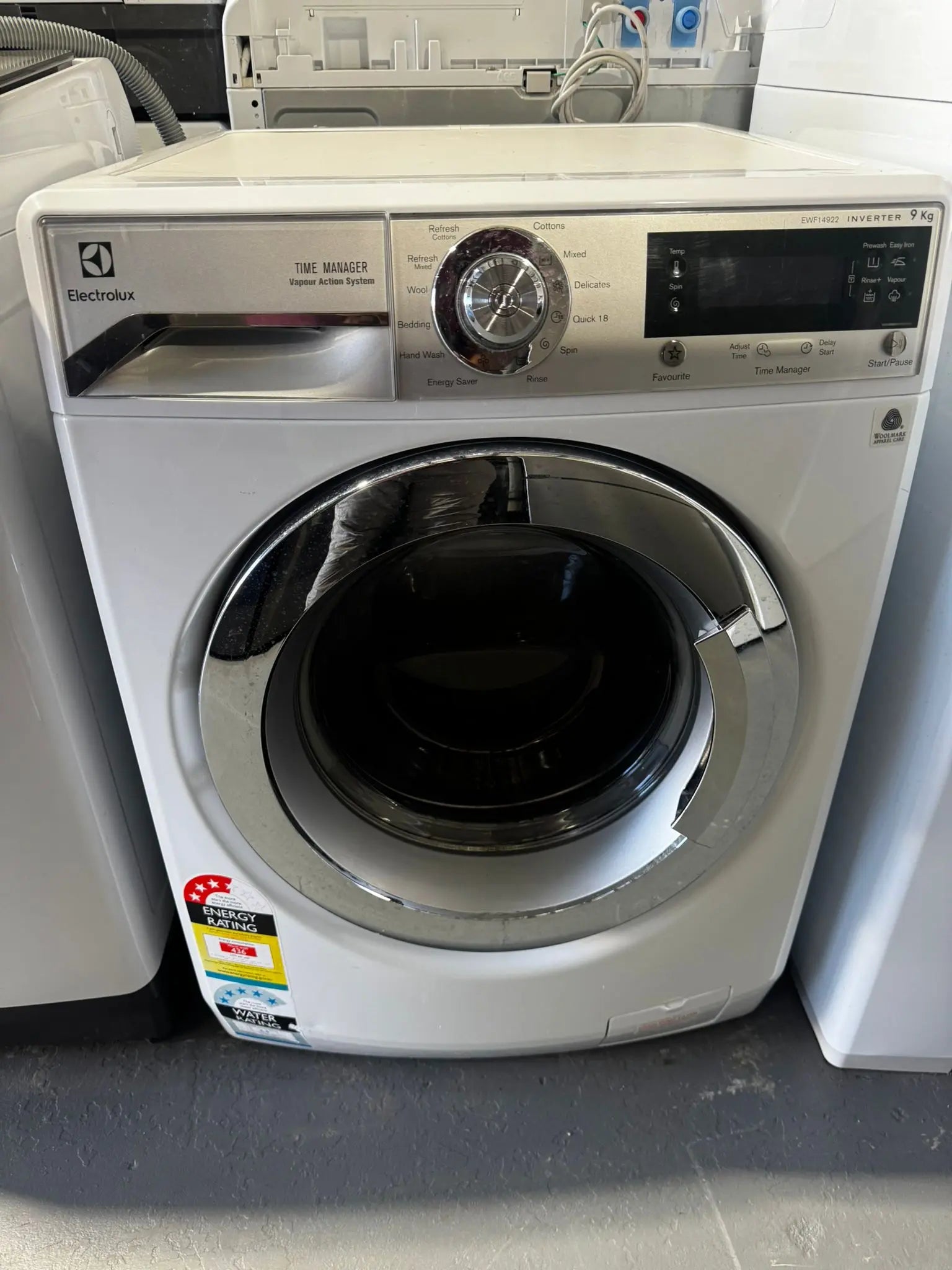 Electrolux 9kg Front Load Washing Machine – Refurbished | Large Capacity Washer | PERTH