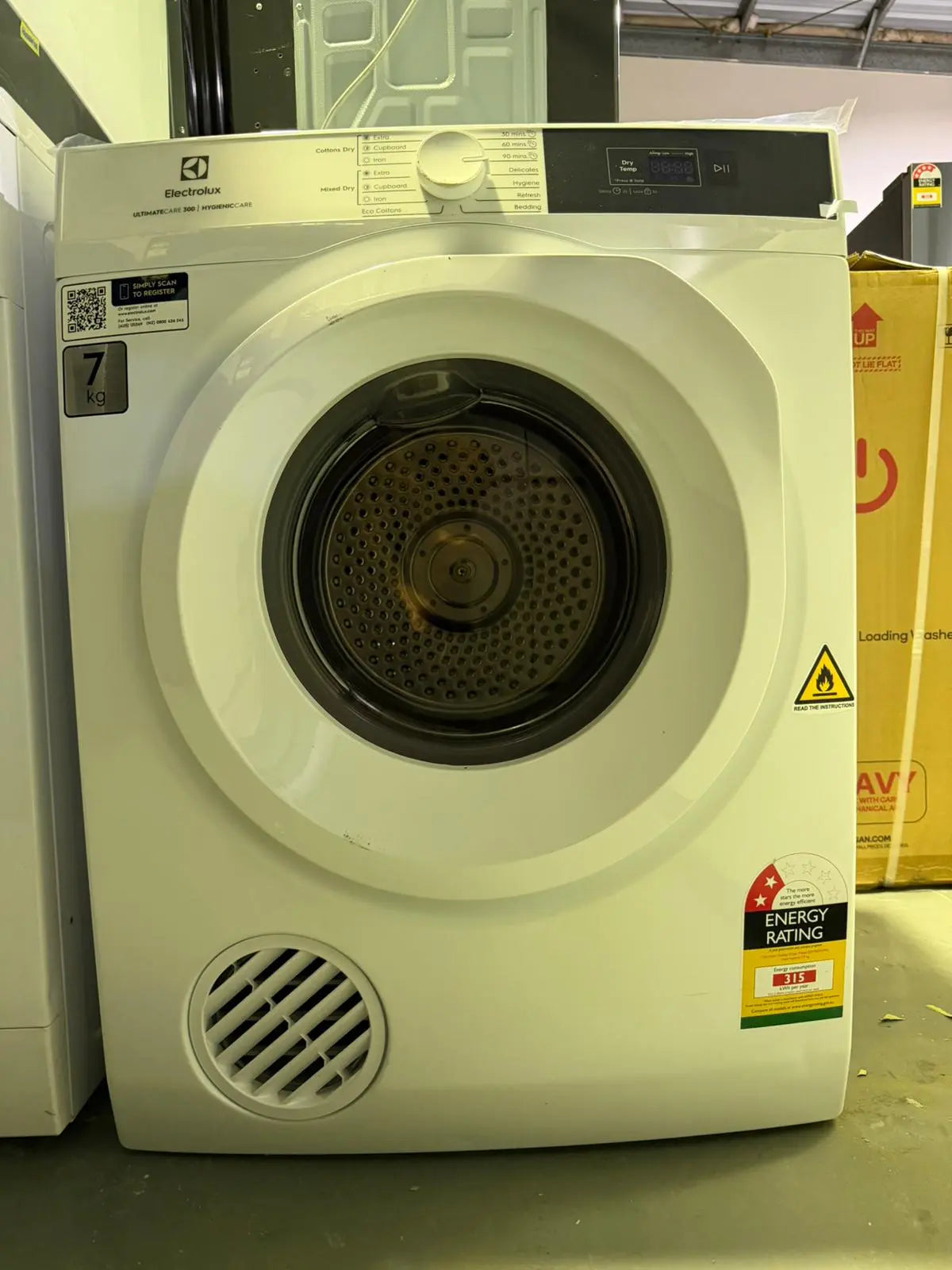 Electrolux Front Load Clothes Dryer EDV705H3WC 7kg – Factory Second | BRISBANE