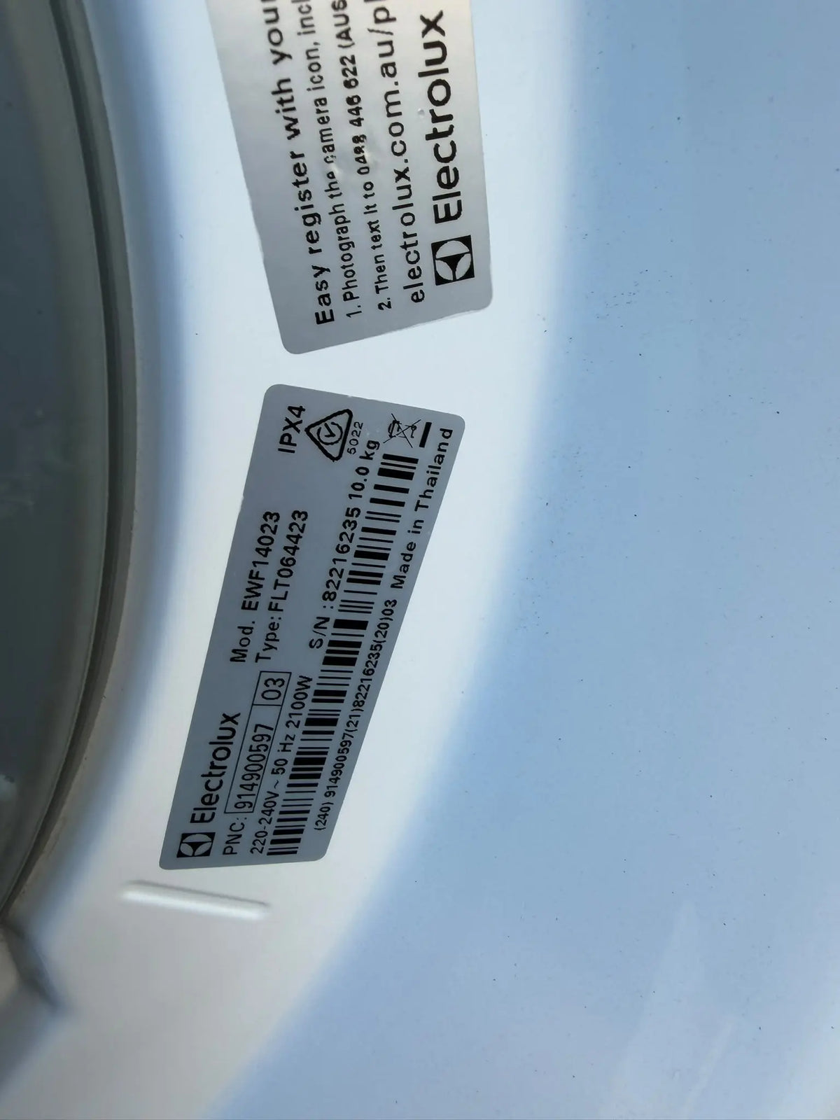 Electrolux UltimateCare 10kg Front Load Washing Machine – Refurbished | BRISBANE