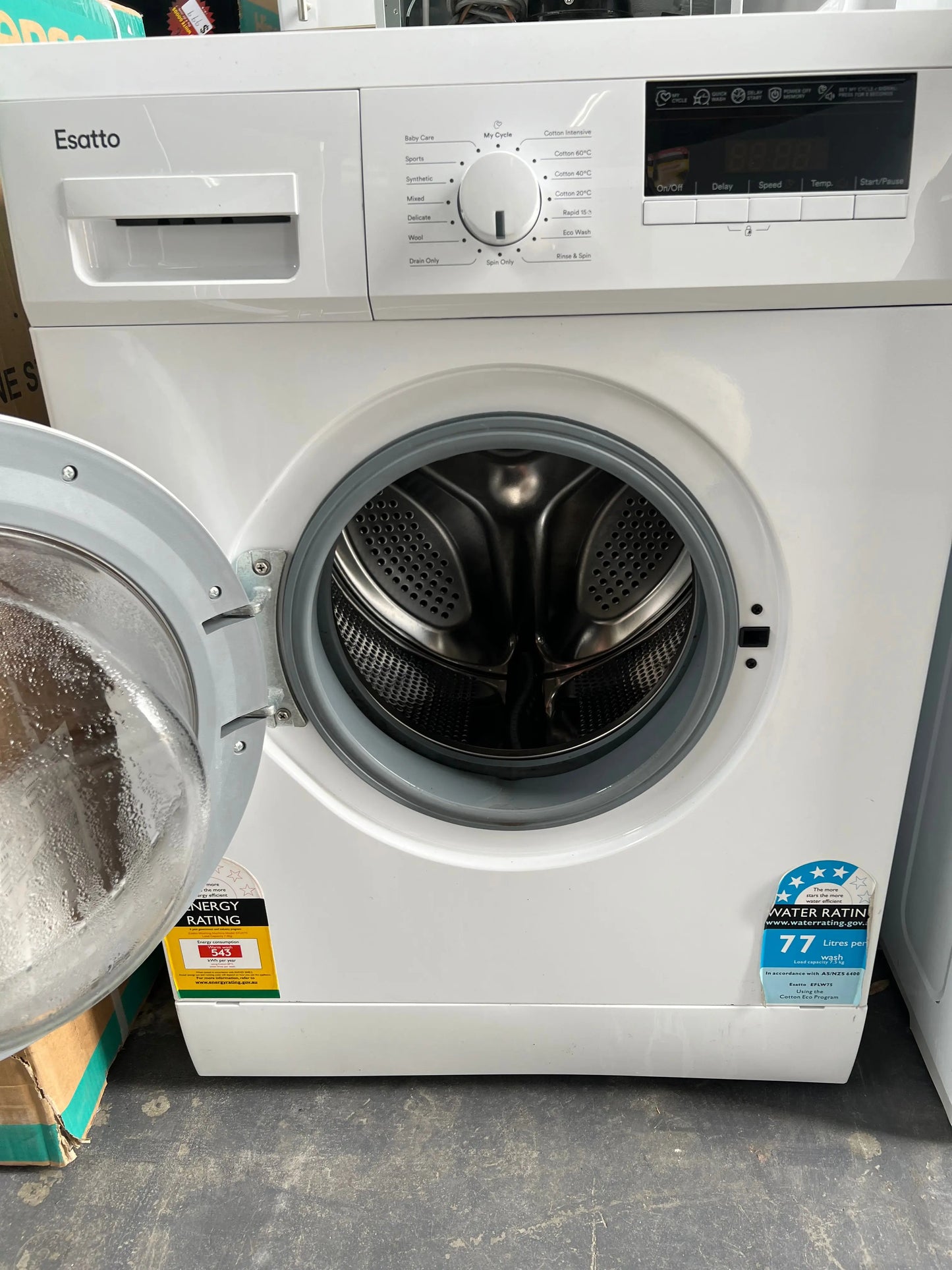 Esatto 7.5kg washing machine | ADELAIDE