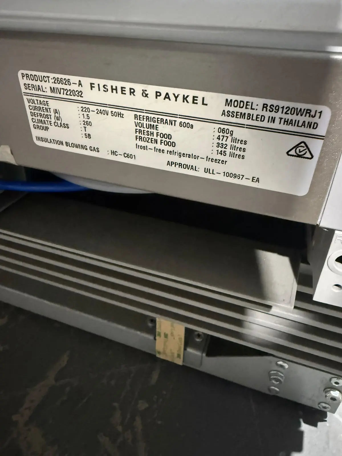 Ex Display Fisher & Paykel Series 7 Integrated Fridge Freezer | MELBOURNE