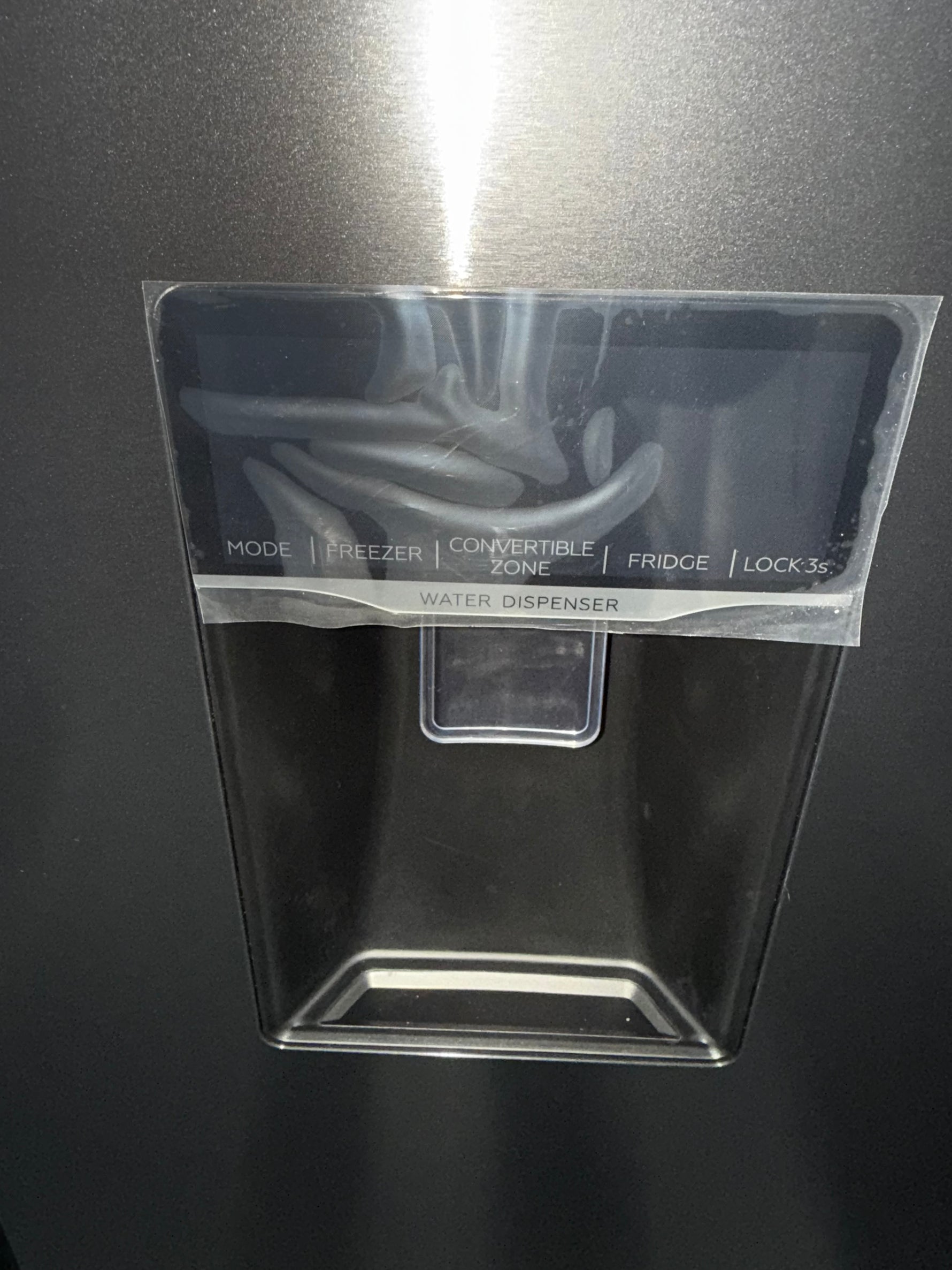 Kogan Side by Side Fridge with Water Dispenser – Factory Seconds | KAHFSBS592B