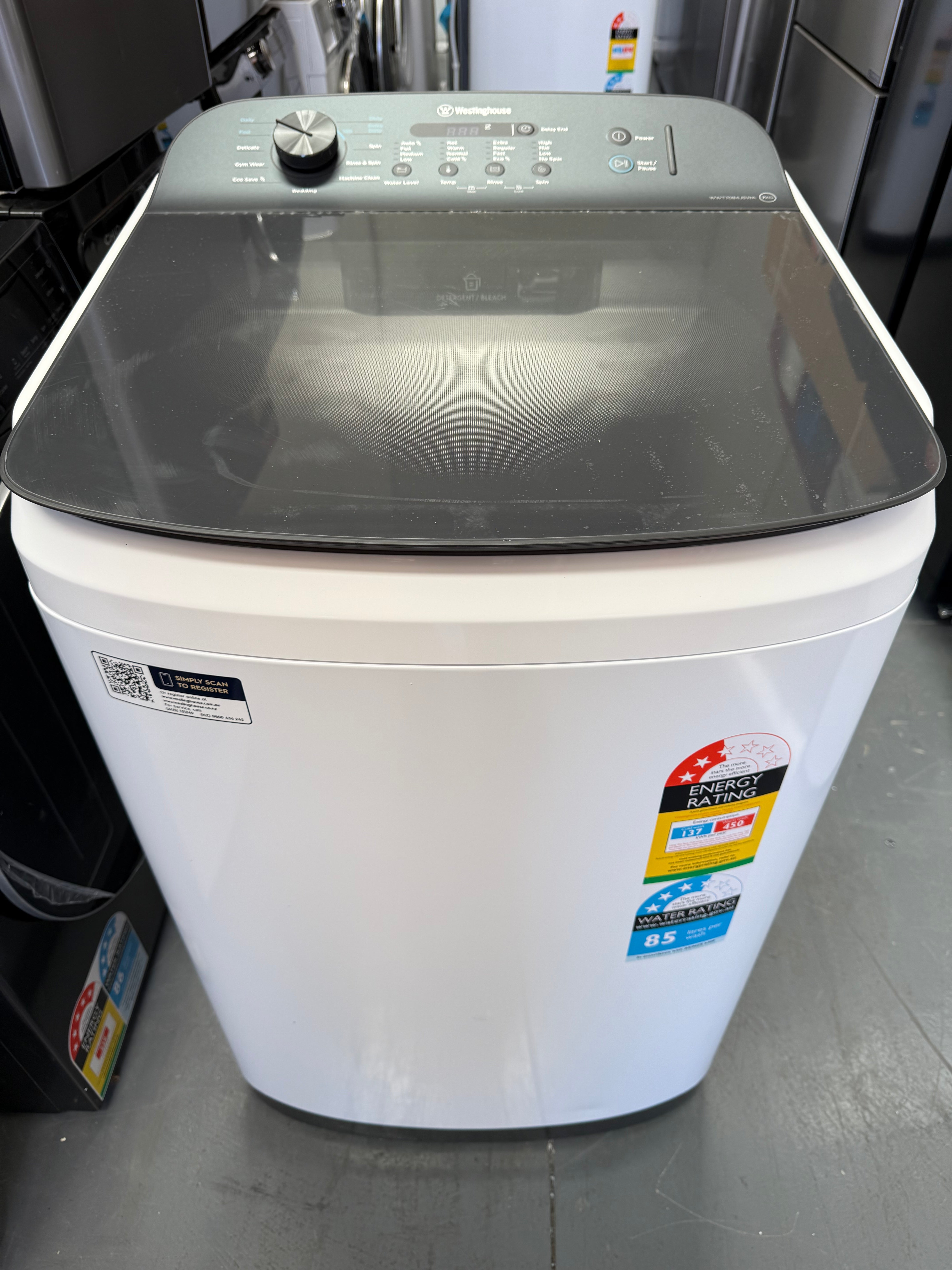 Westinghouse 7kg Top Load Washing Machine – Factory Seconds | WWT7084J5WA