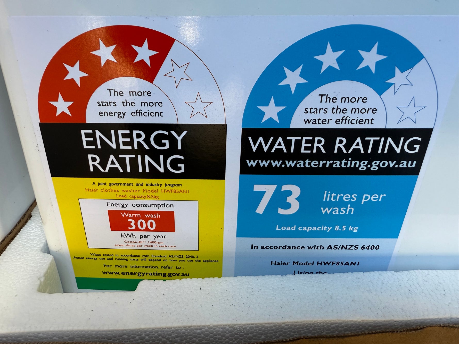 Haier 8.5kg Front Load Washing Machine – Factory Seconds | HWF85ANI