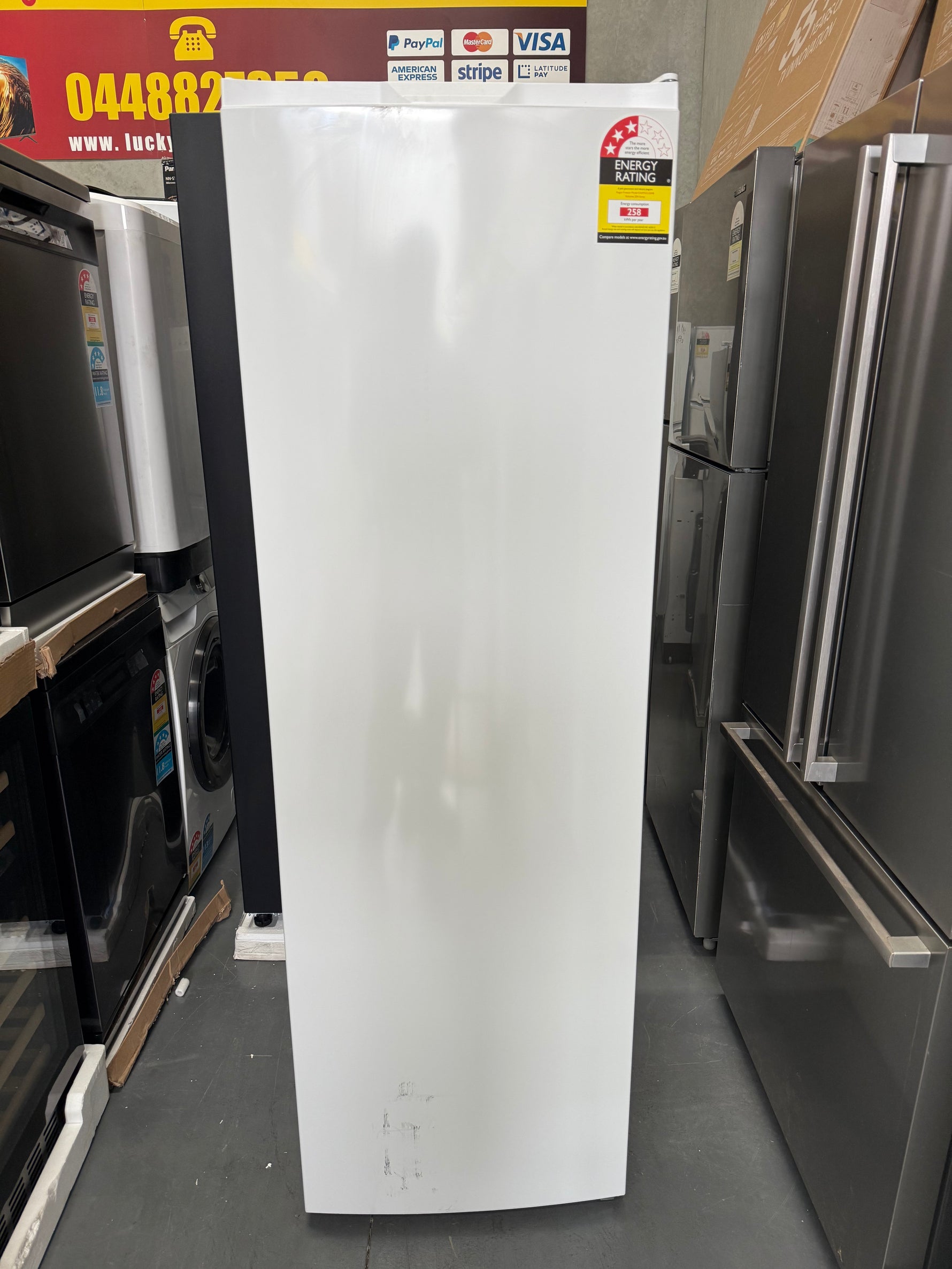 Kogan 204L Upright Frost-Free Freezer – Factory Seconds | KAHFRZU204B