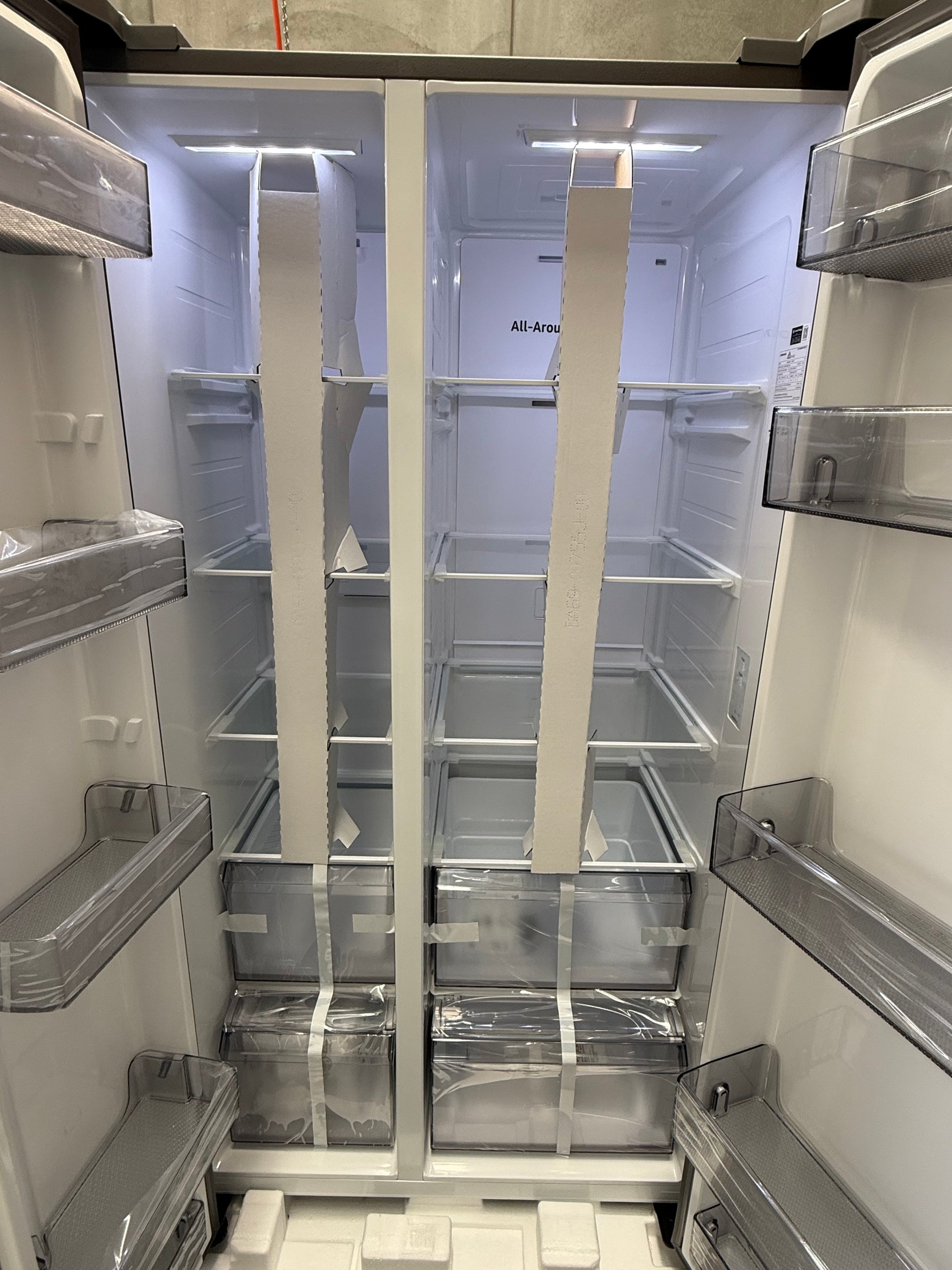 Samsung 655L Smart Side By Side Refrigerator – Factory Seconds | SRS6100S