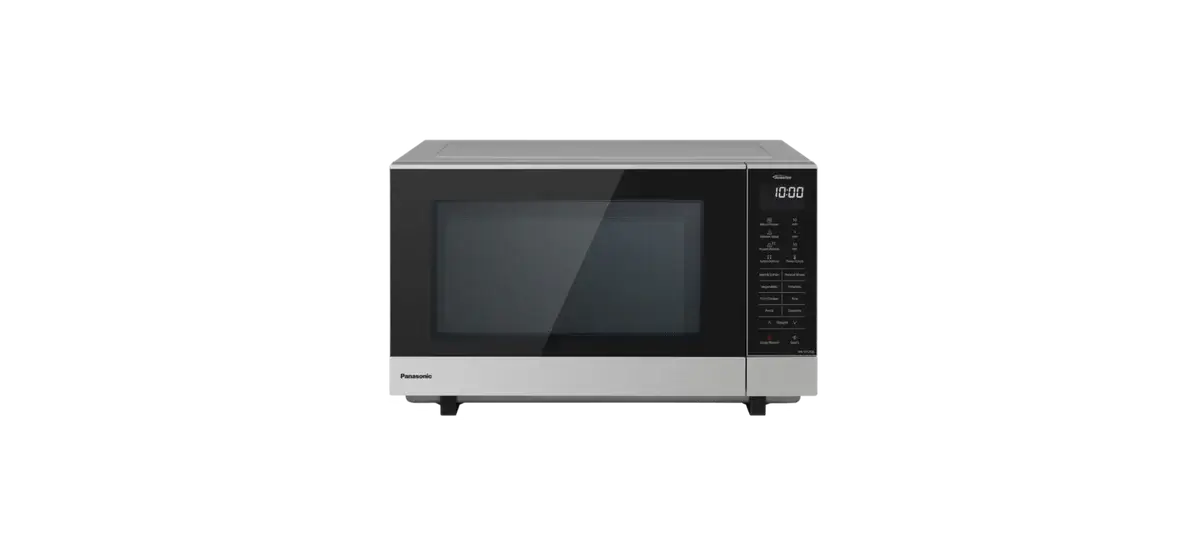 Factory Refurbished Panasonic NN-SF57QSQPQ 27L Flatbed Inverter Microwave Oven – Black | ADELAIDE
