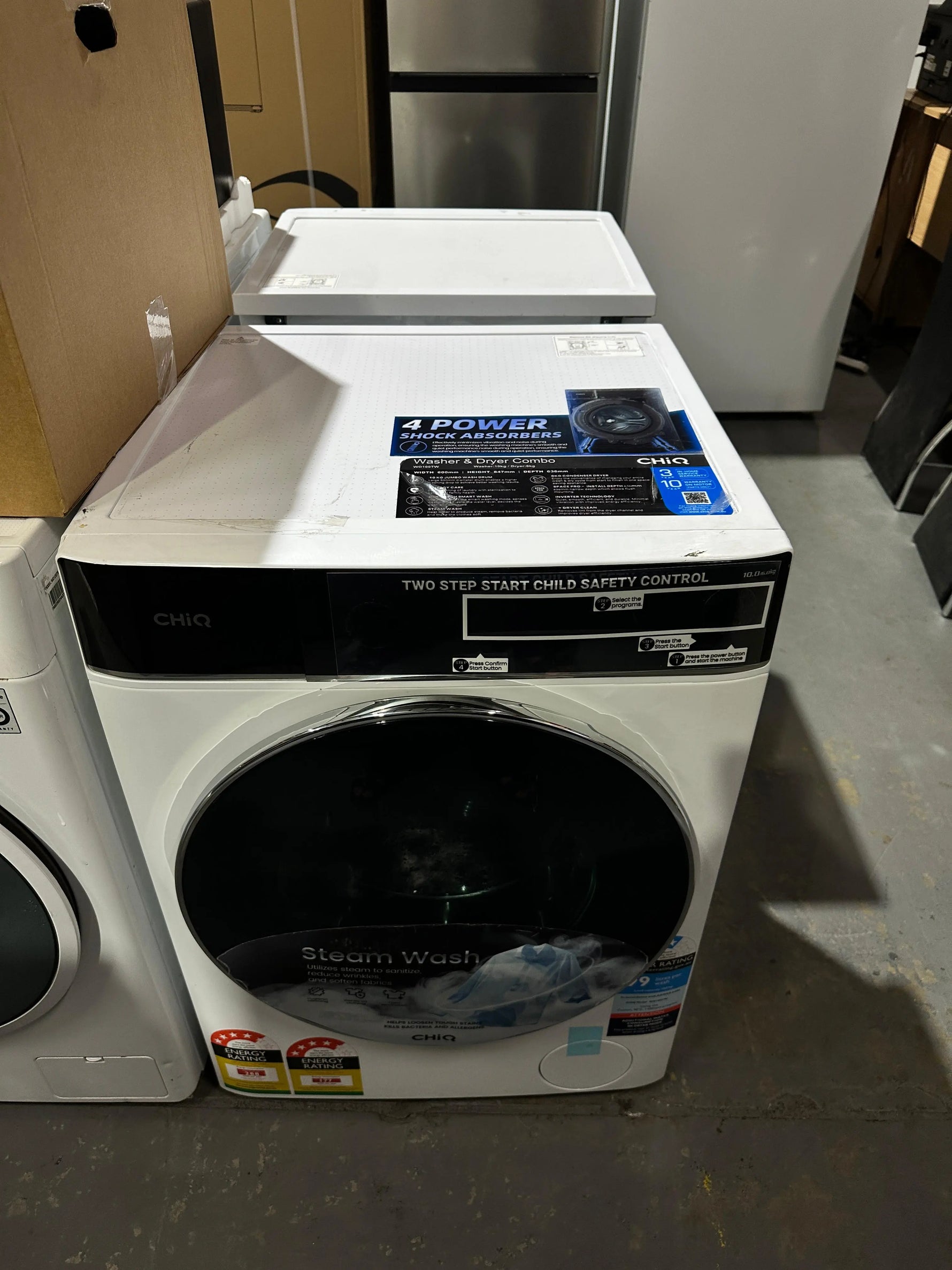 Factory Second CHiQ 10kg/6kg Washer Dryer Combo | ADELAIDE
