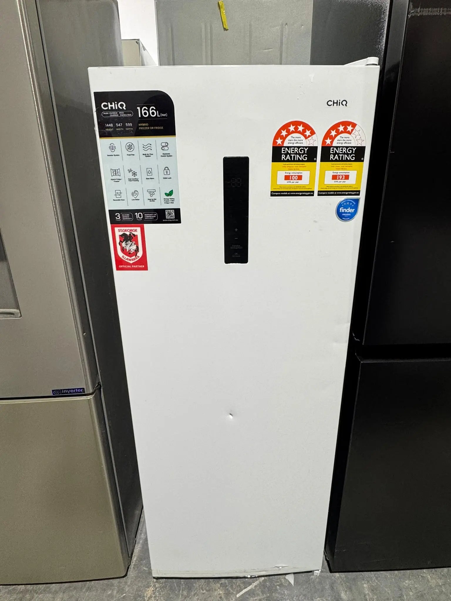 Factory Second CHiQ 166L Hybrid Freezer | PERTH
