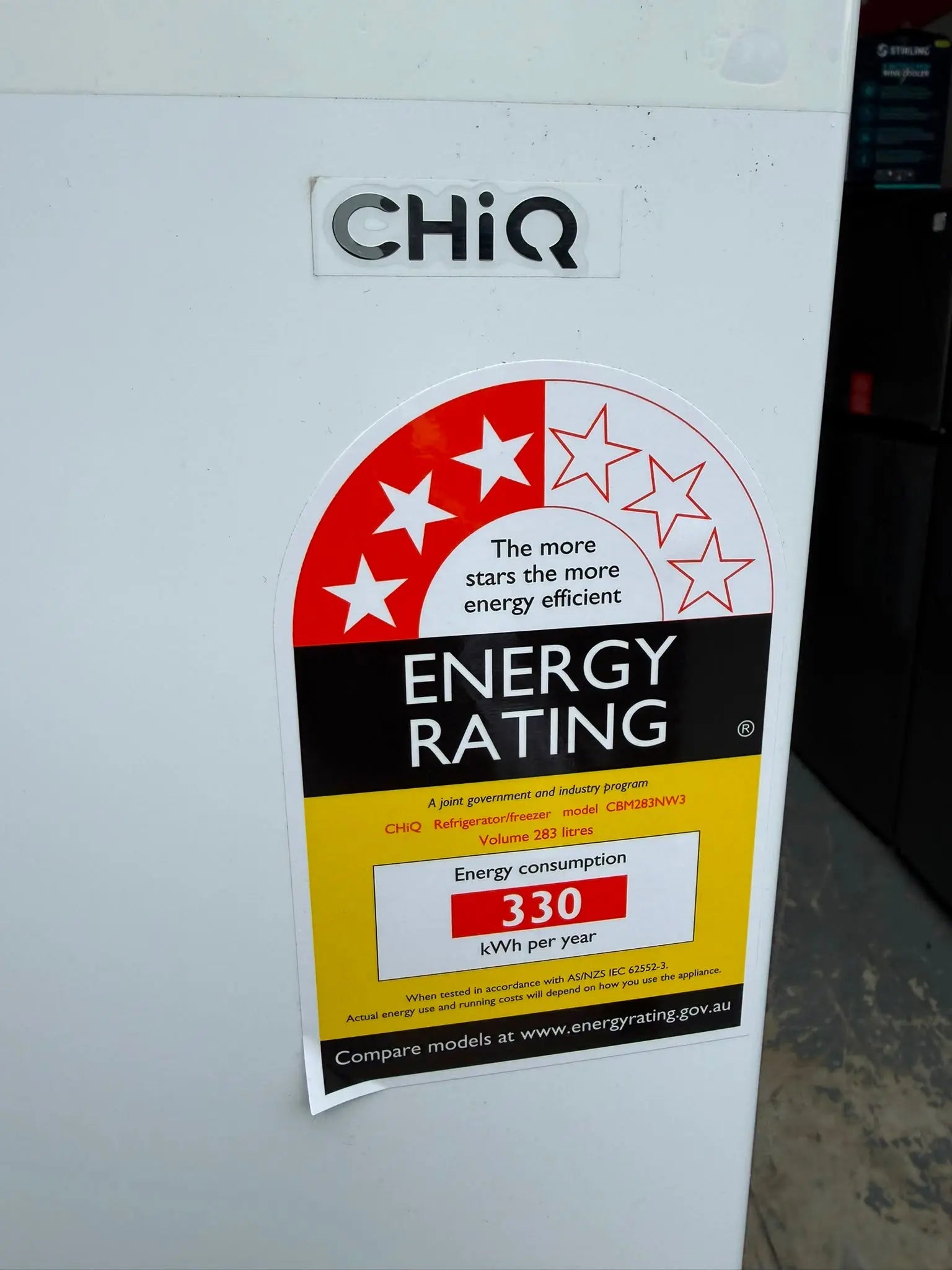 Factory Second CHiQ 283L Bottom Mount Fridge Freezer | MELBOURNE