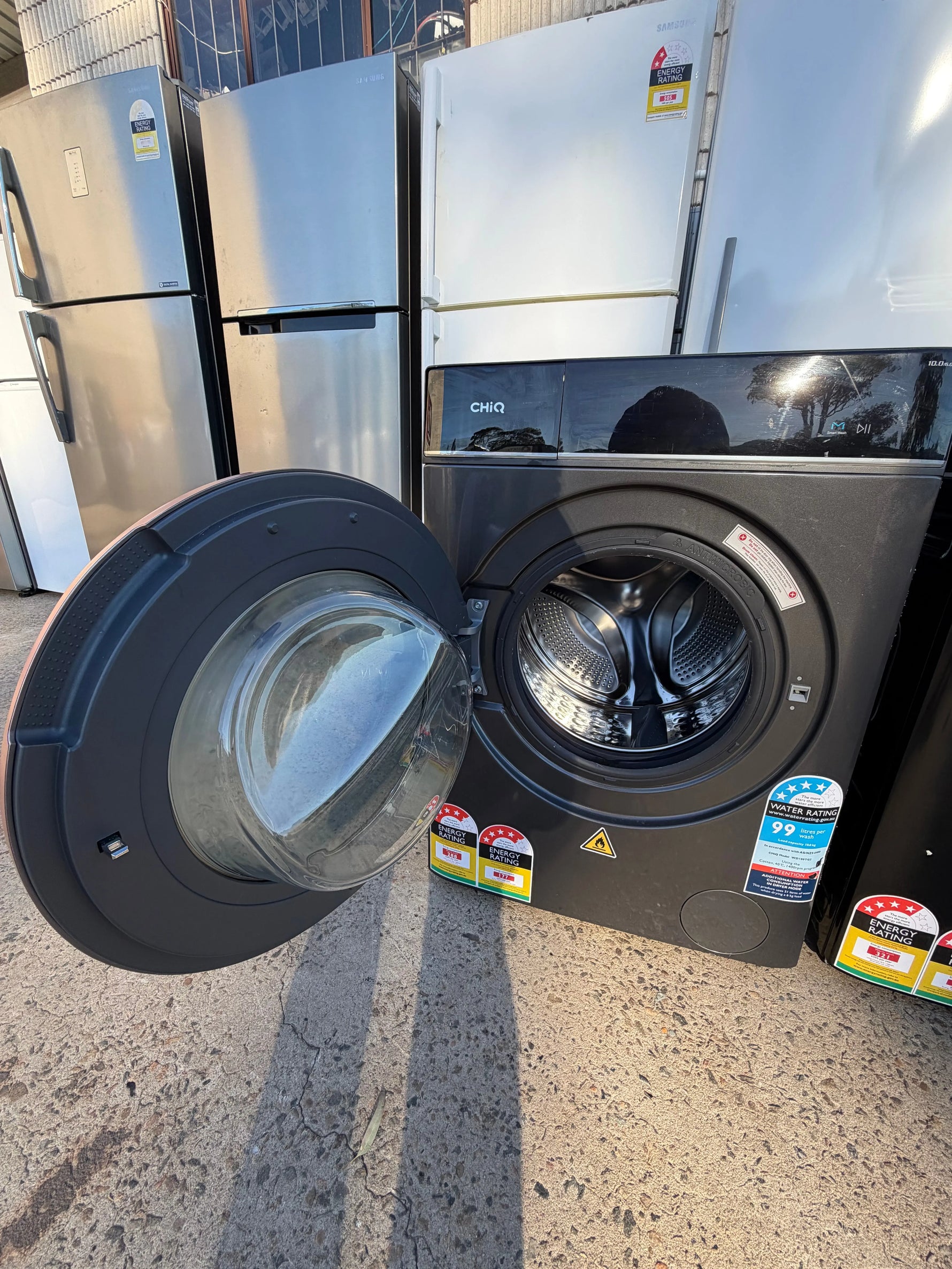 Factory Second ChiQ 10kg/6kg Front Load Washer Dryer Combo
WD100TG2