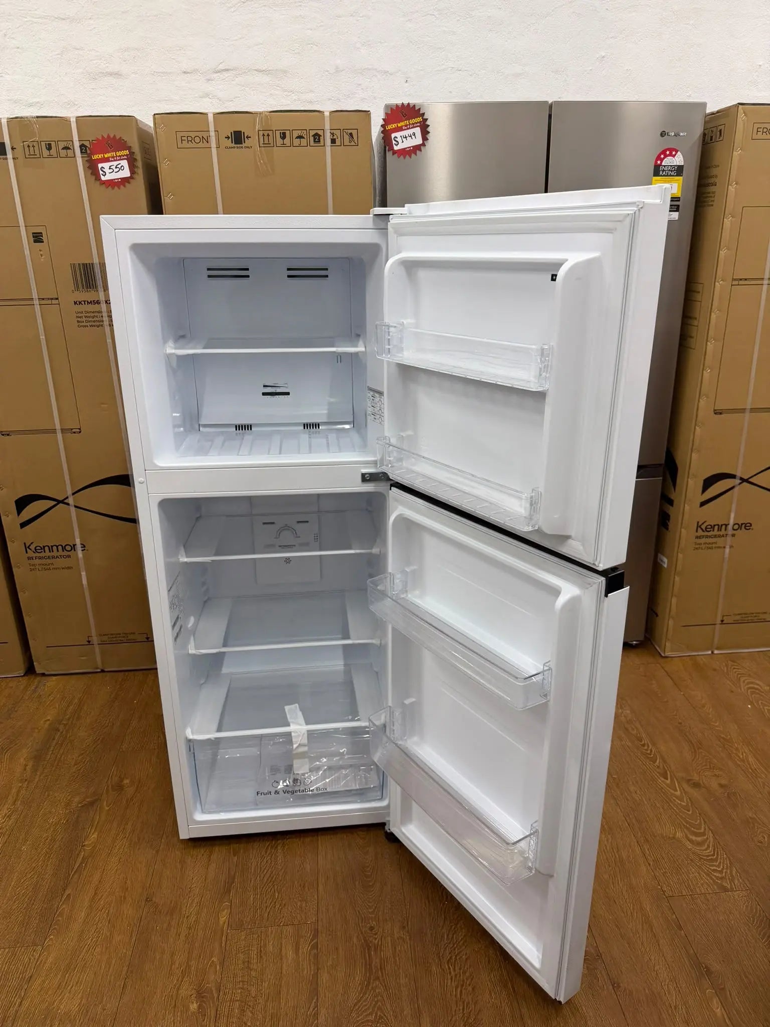 Factory Second Hisense 205L Top Mount Fridge Freezer – HRTF206 | RESERVOIR