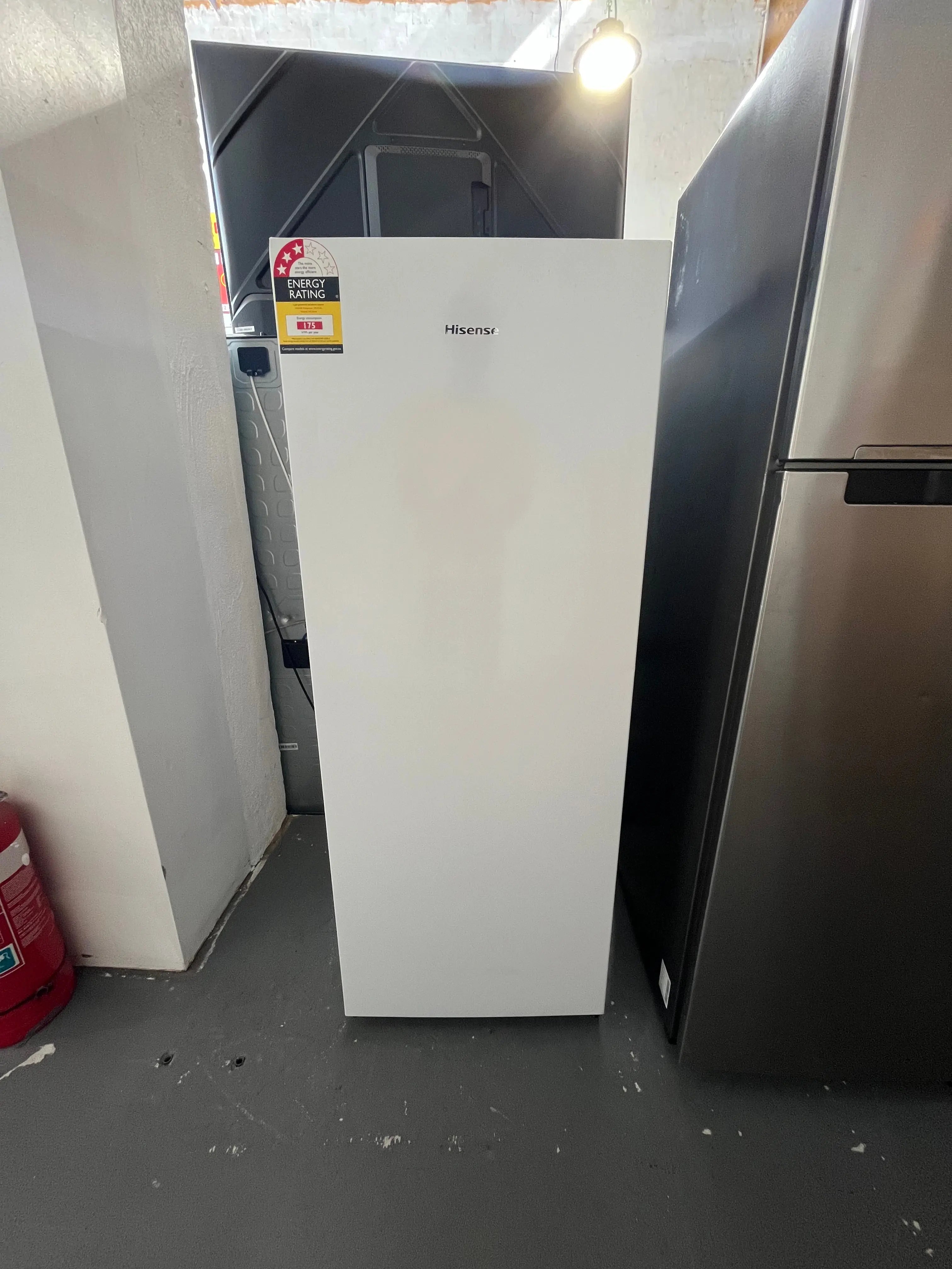 Factory Second Hisense 243L Single Door Fridge HRAF242 – 242 L Upright Refrigerator (White) | ALEXANDRIA