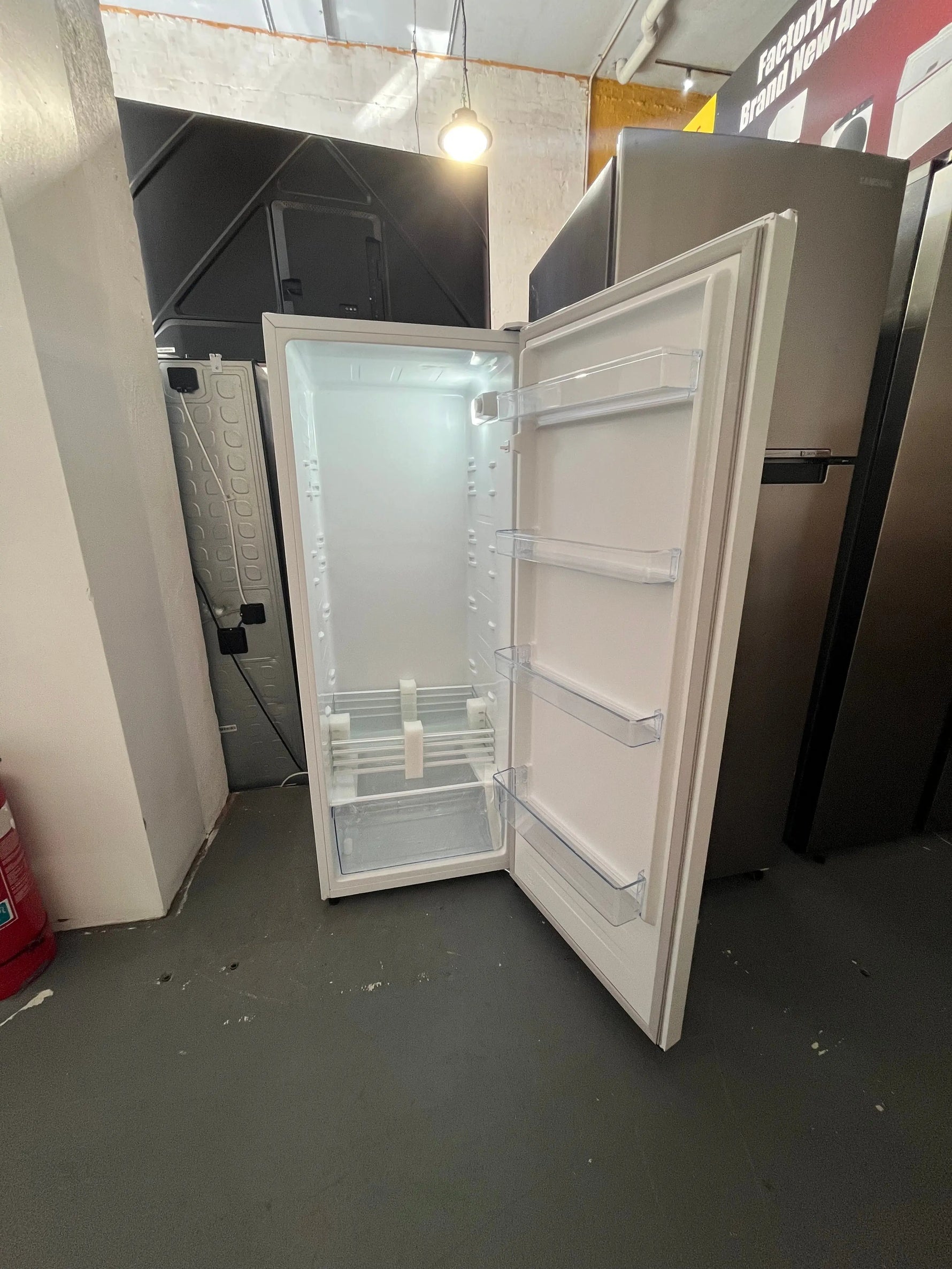 Factory Second Hisense 243L Single Door Fridge HRAF242 – 242 L Upright Refrigerator (White) | ALEXANDRIA