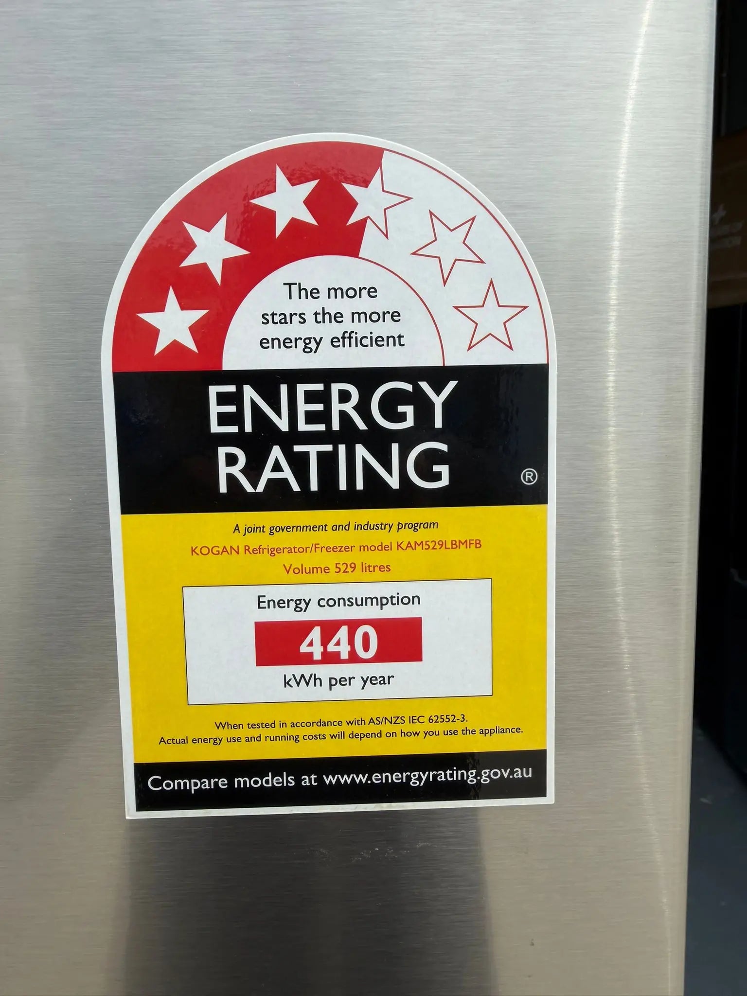 Factory Second Kogan 529L Bottom Mount Fridge KAM529LBMFB | BRISBANE