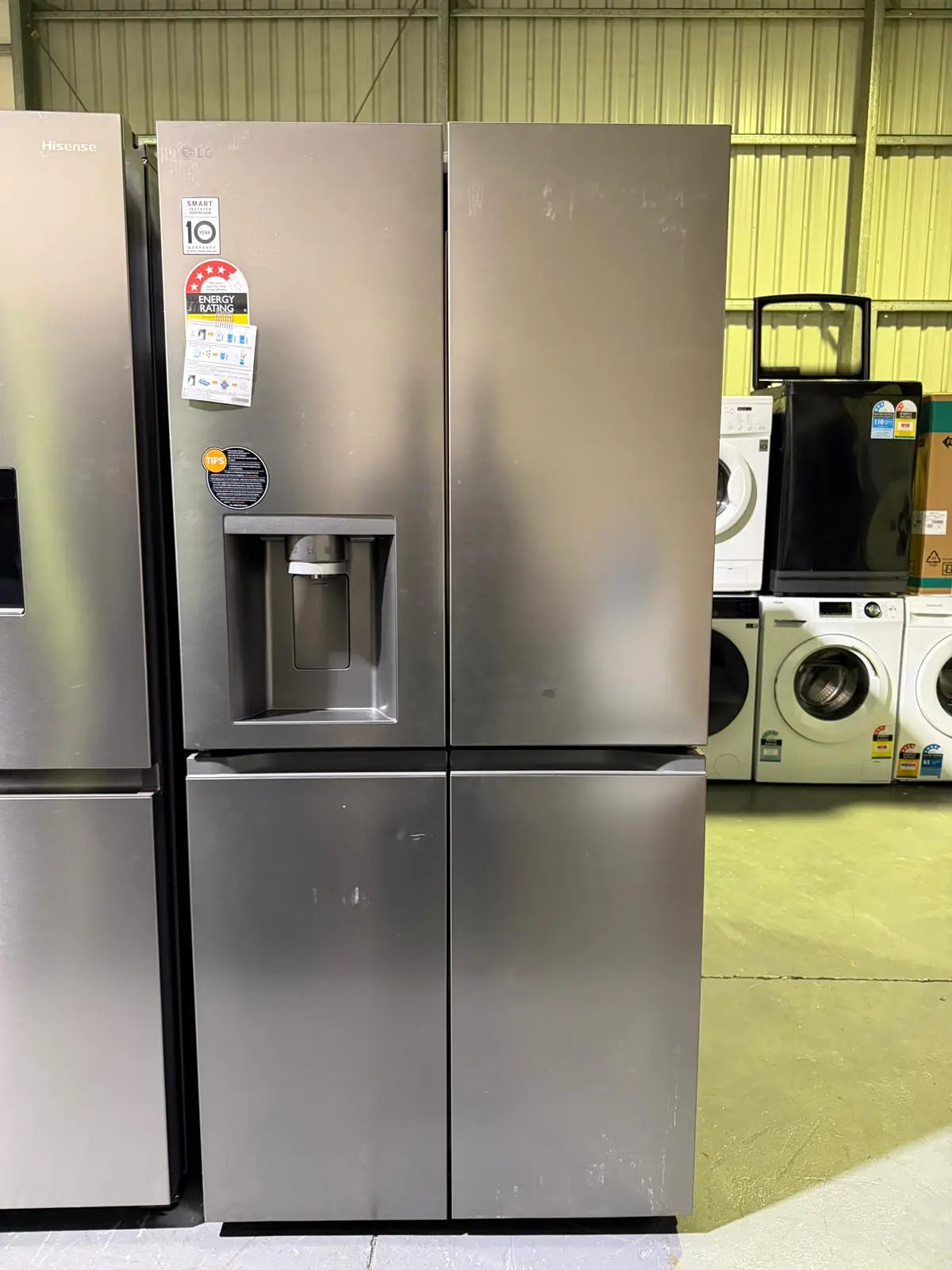 Factory Second LG 506L Quad Door Fridge Freezer | BRISBANE