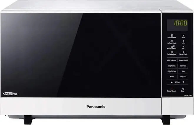 Factory Second Panasonic 27L Flatbed Inverter Microwave Oven NN‑SF564W | ADELAIDE