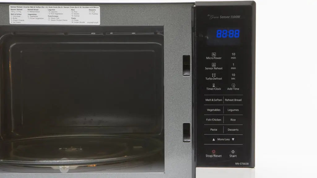 Factory Second Panasonic 32L Inverter Microwave Oven – Model NN‑ST665B | 1100W Black Countertop | ALEXANDRIA