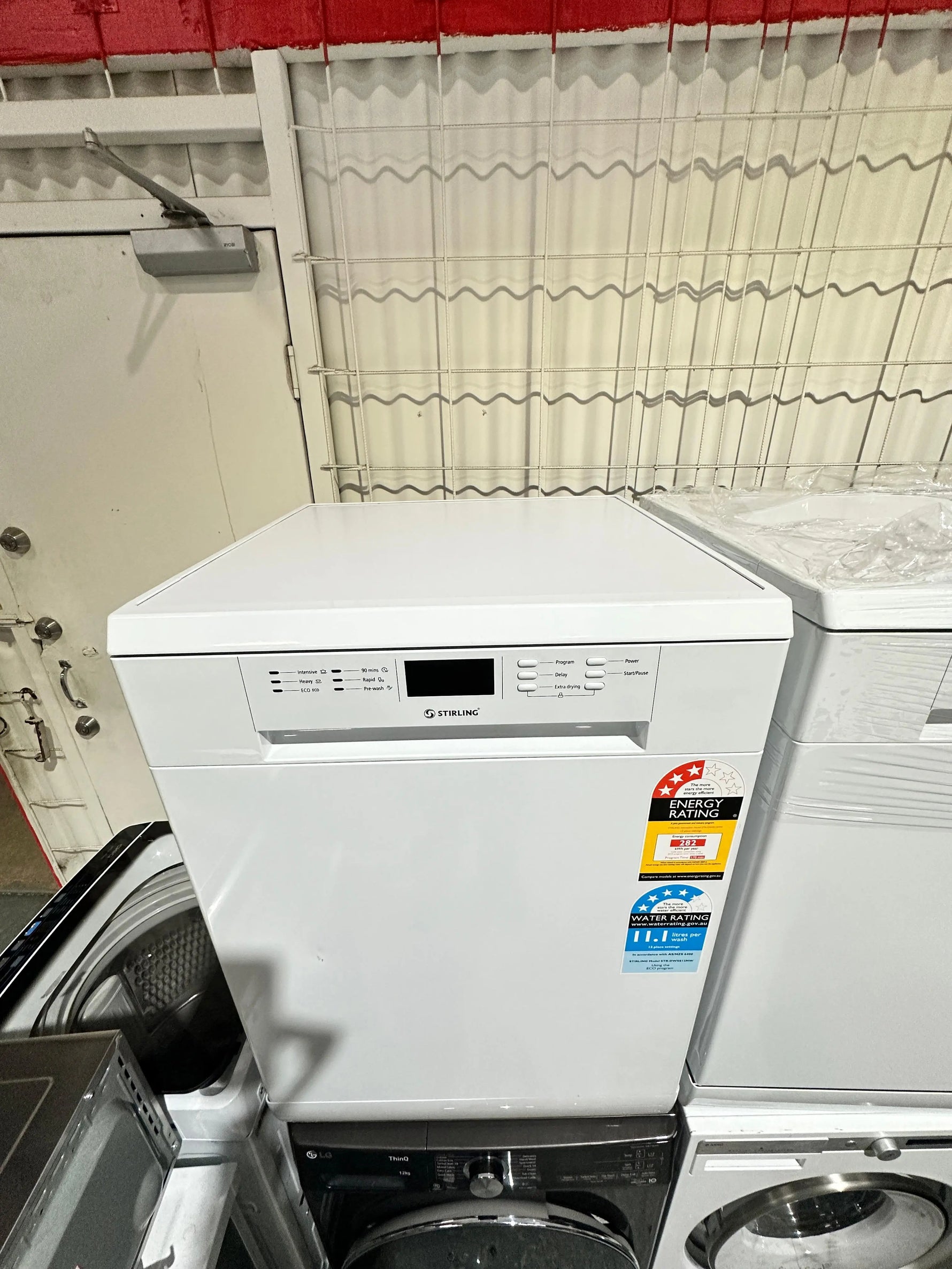 Factory Second Stirling 12 Place Settings Freestanding Dishwasher | ADELAIDE