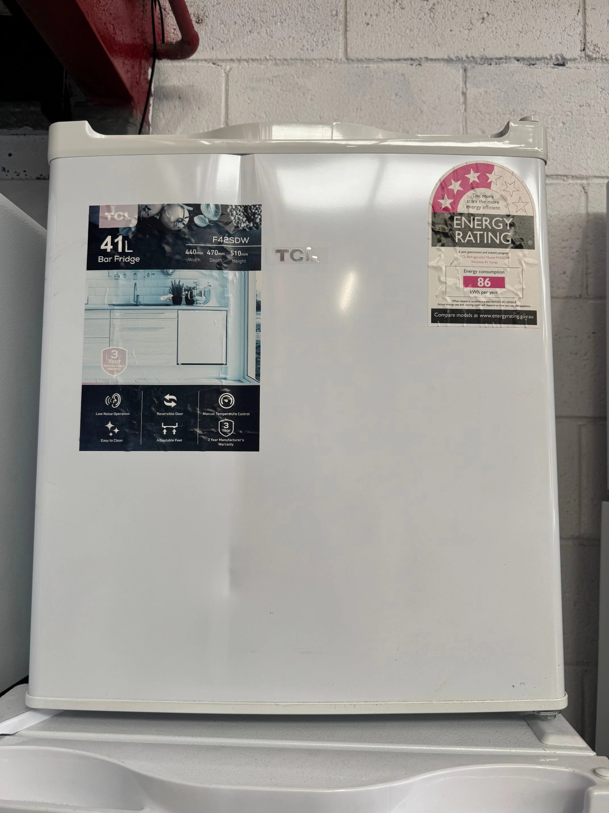 Factory Second TCL 41 L bar Fridge | SYDNEY