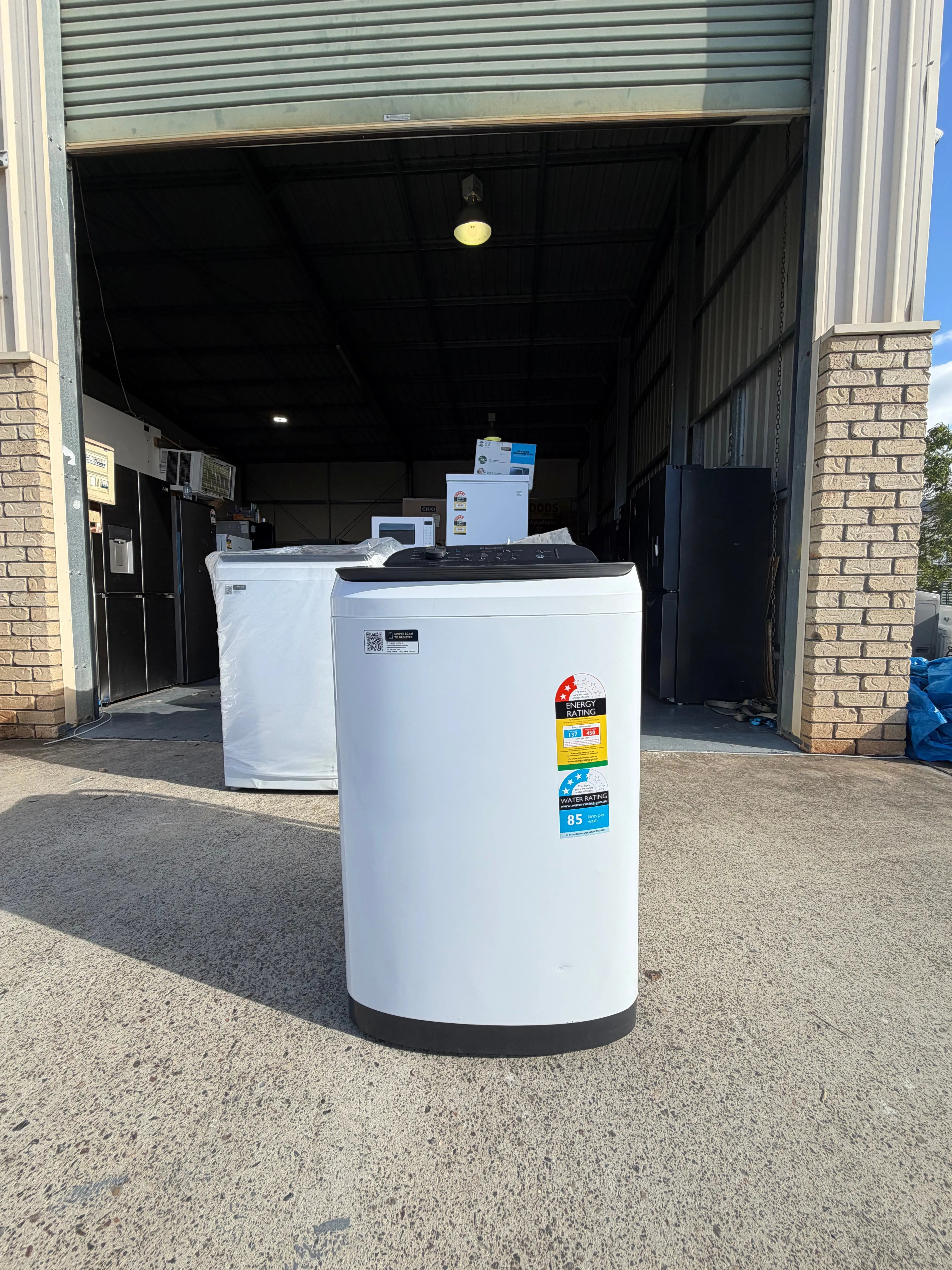 Factory Second Westinghouse 7kg EasyCare Top Load Washing Machine – WWT7084J5WA | BRISBANE