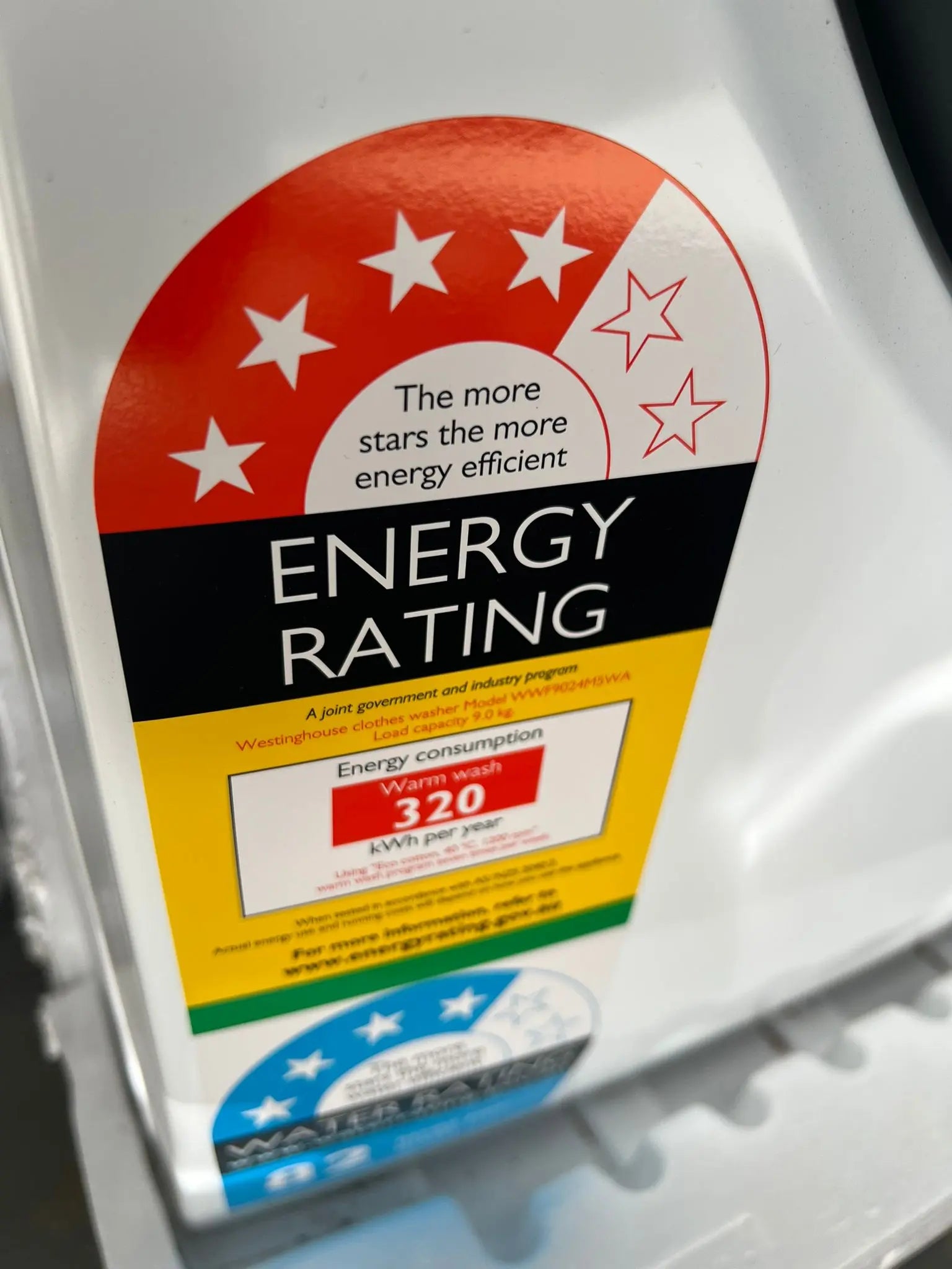 Factory Second Westinghouse 9 kg Washing Machine | ADELAIDE