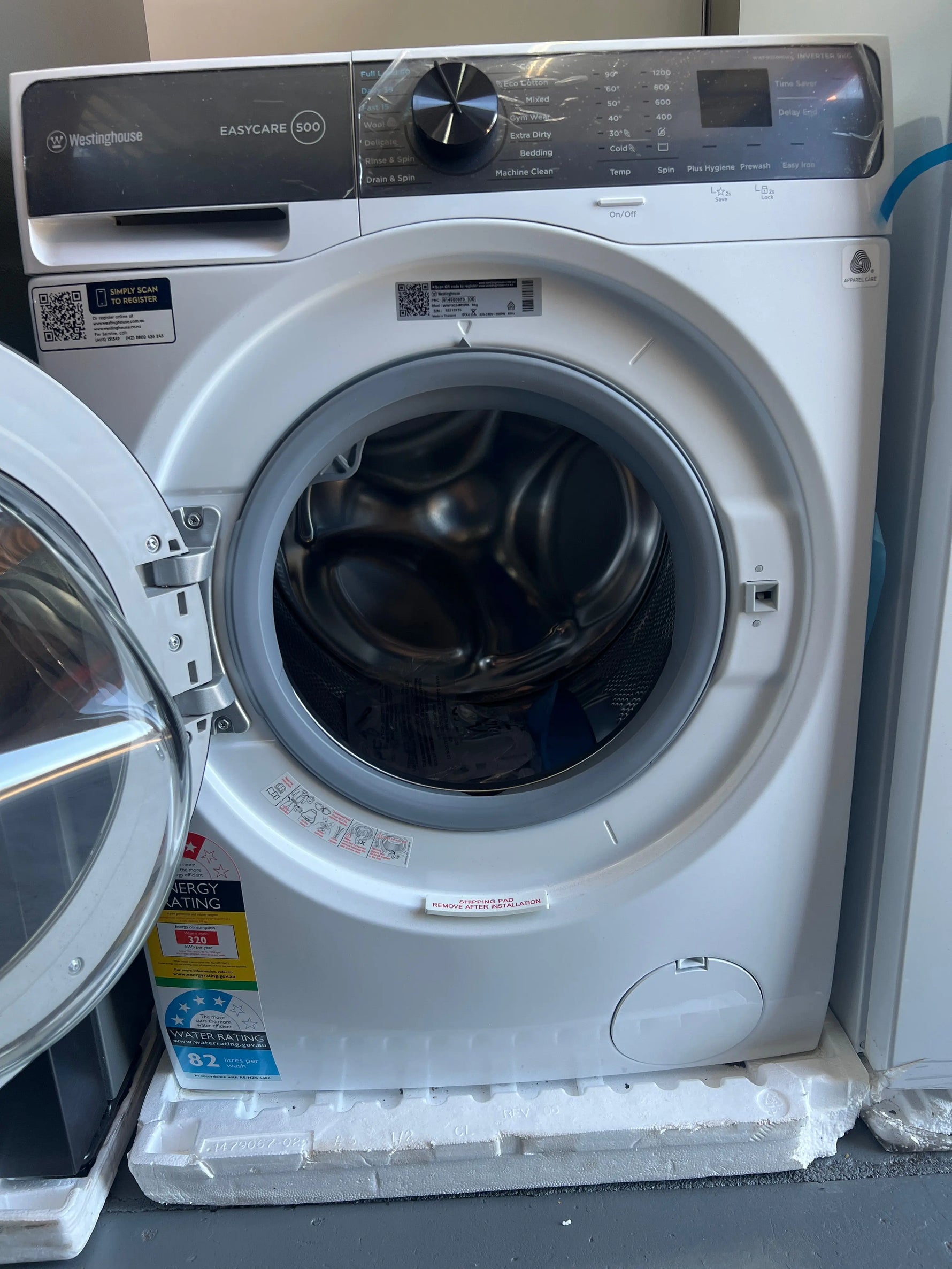 Factory Second Westinghouse 9 kg Washing Machine | ADELAIDE