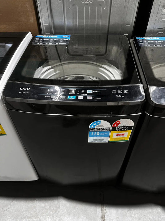 Factory Second – Chiq 8 kg Top Load Washer | ADELAIDE