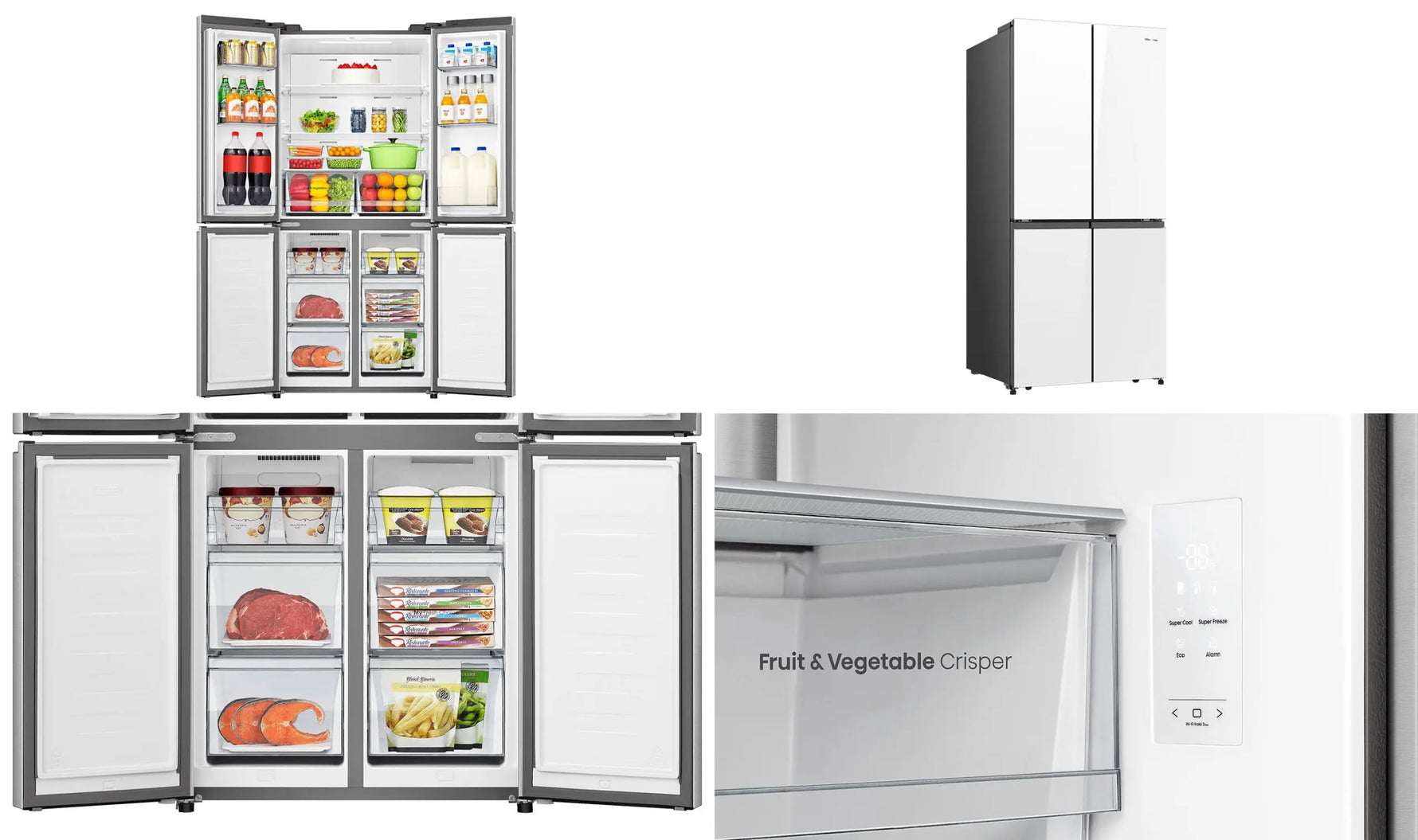 Factory Second – Hisense 483 L Fridge Freezer (HRCD483G) | ADELAIDE