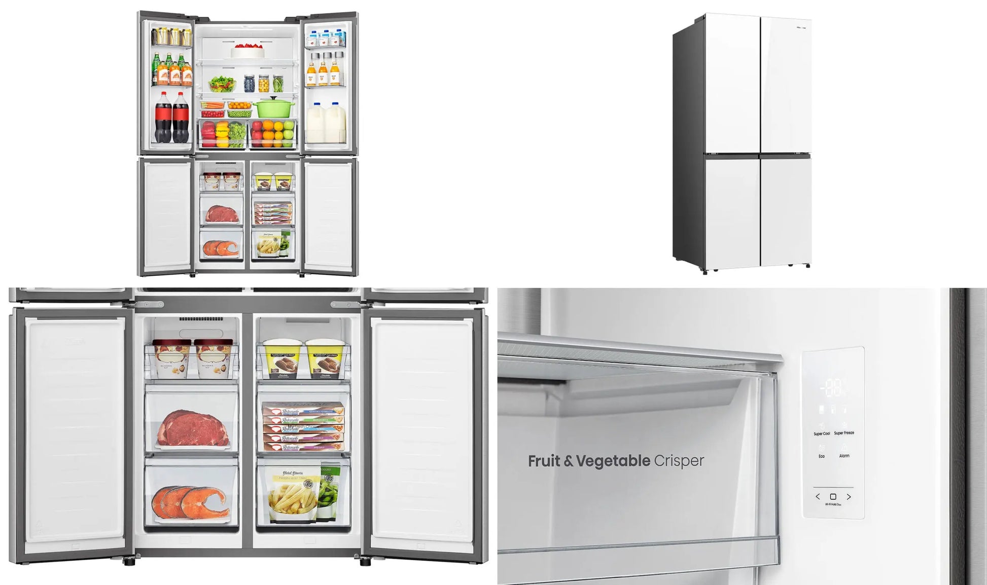 Factory Second – Hisense 483 L Fridge Freezer (HRCD483G) | ADELAIDE