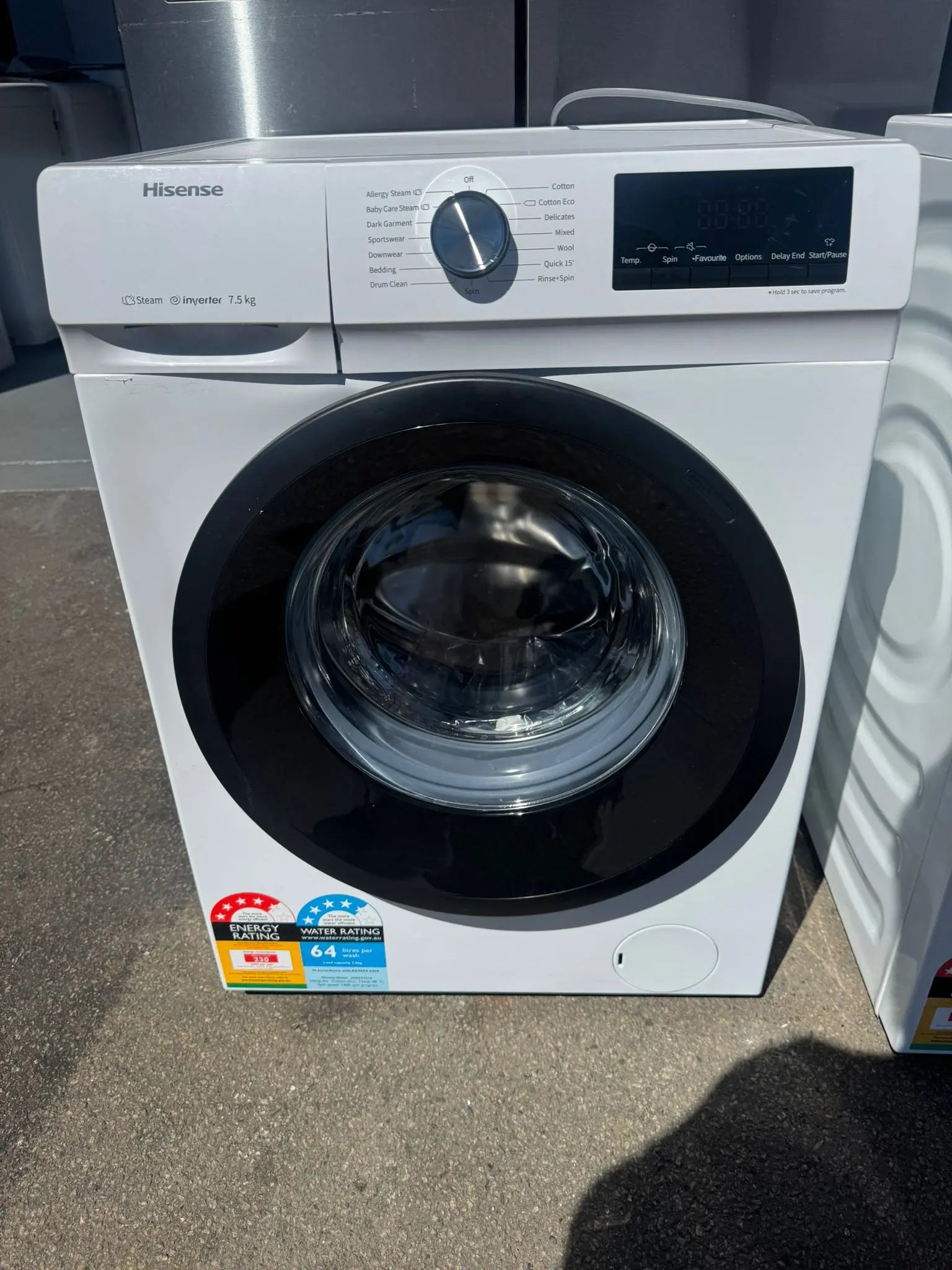 Factory Second – Hisense 7.5KG Washing Machine | PERTH