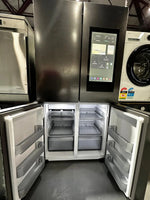 Factory Second – Samsung 636 L Family Hub French-Door Refrigerator – Matte Black (SRF9400BFH) | ADELAIDE