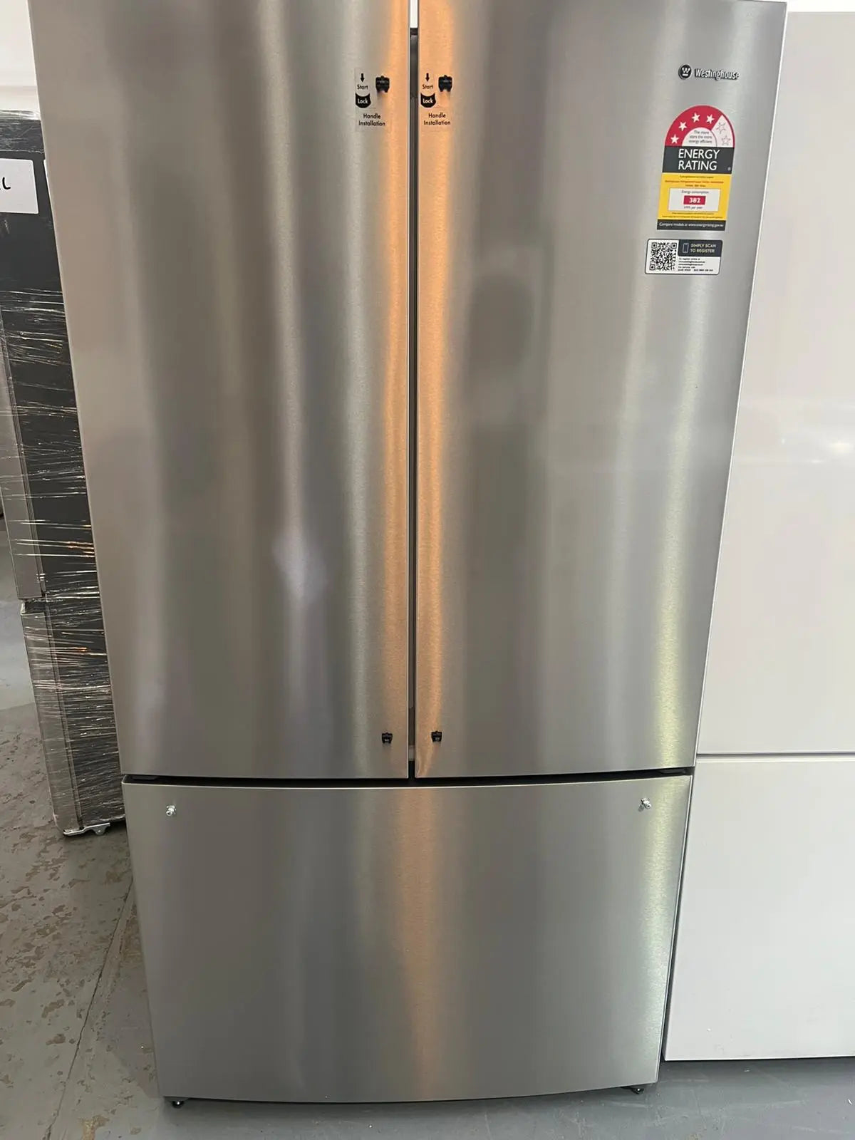 Factory Second – WESTINGHOUSE 605 L FRENCH DOOR REFRIGERATOR – STAINLESS STEEL (WHE6000SB) | ADELAIDE