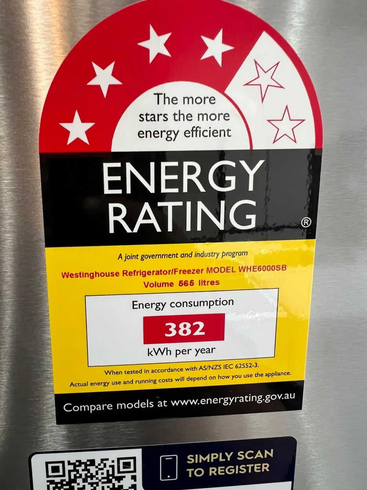 Factory Second – WESTINGHOUSE 605 L FRENCH DOOR REFRIGERATOR – STAINLESS STEEL (WHE6000SB) | ADELAIDE