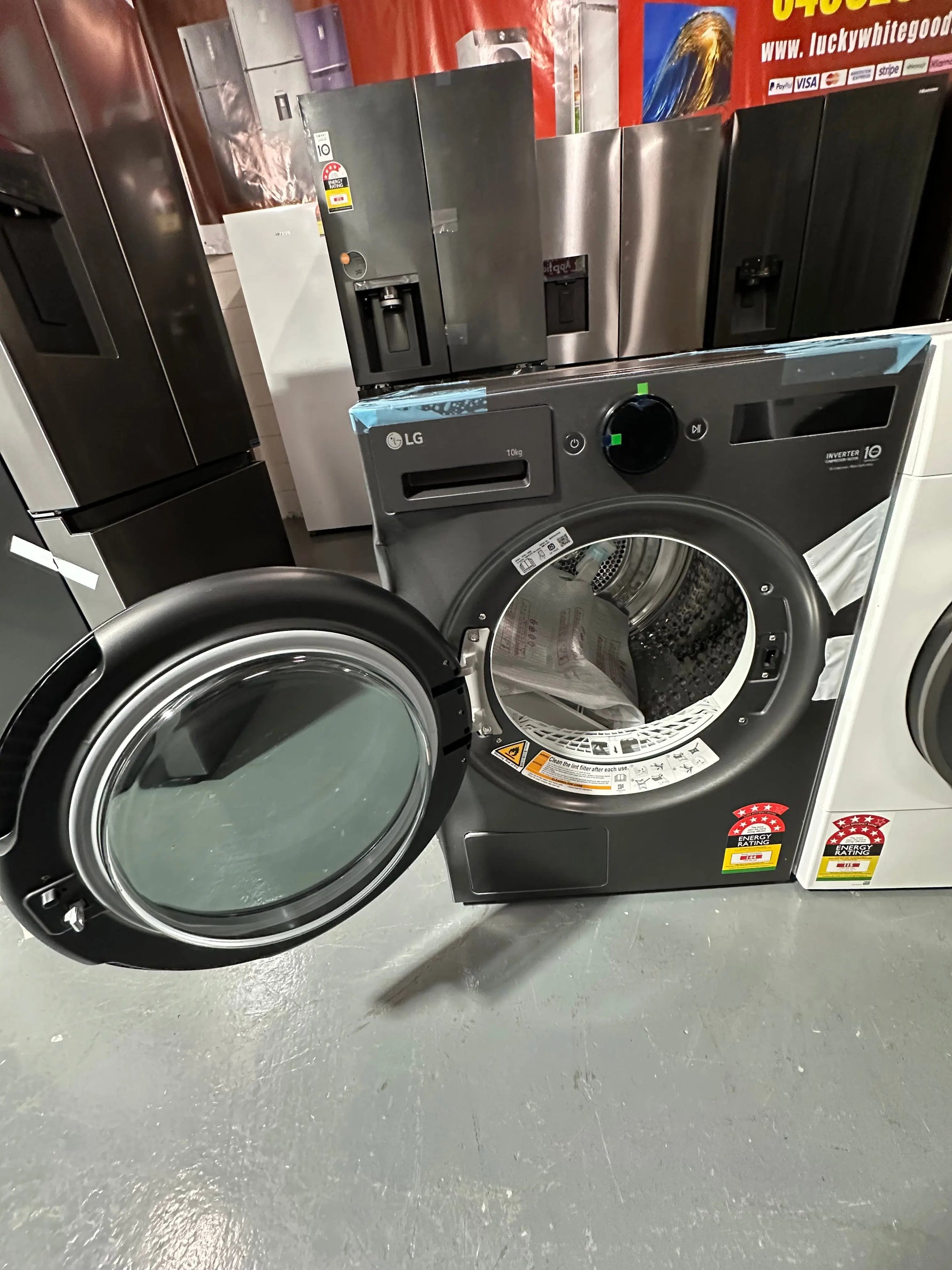 Factory SecondLG DXH9-10W Series 9 10kg AI Heat Pump Dryer | SYDNEY