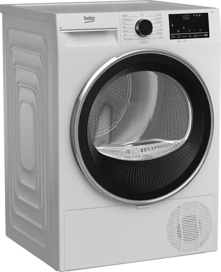 Factory Seconds Beko 8kg Sensor Controlled Condenser Tumble Dryer BDCB8020W | Reservoir