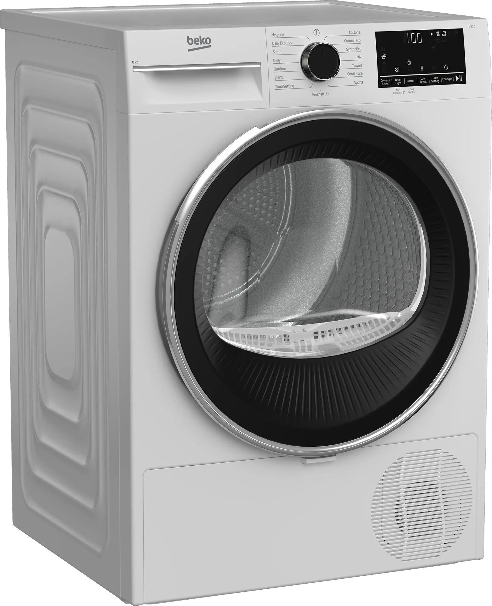 Factory Seconds Beko 8kg Sensor Controlled Condenser Tumble Dryer BDCB8020W | SYDNEY